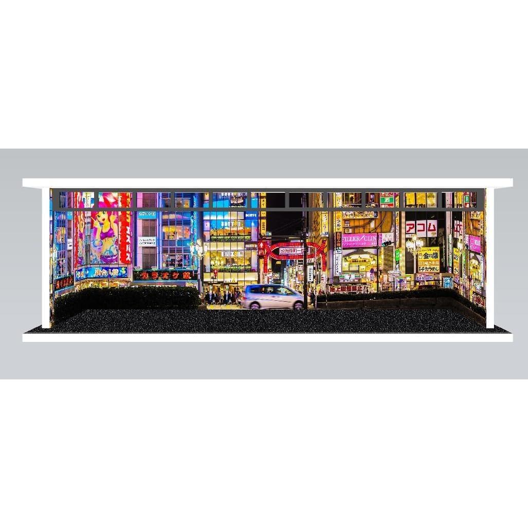 Estuche Exhibición Bivitre 1:64 con Luz LED y Acrílico