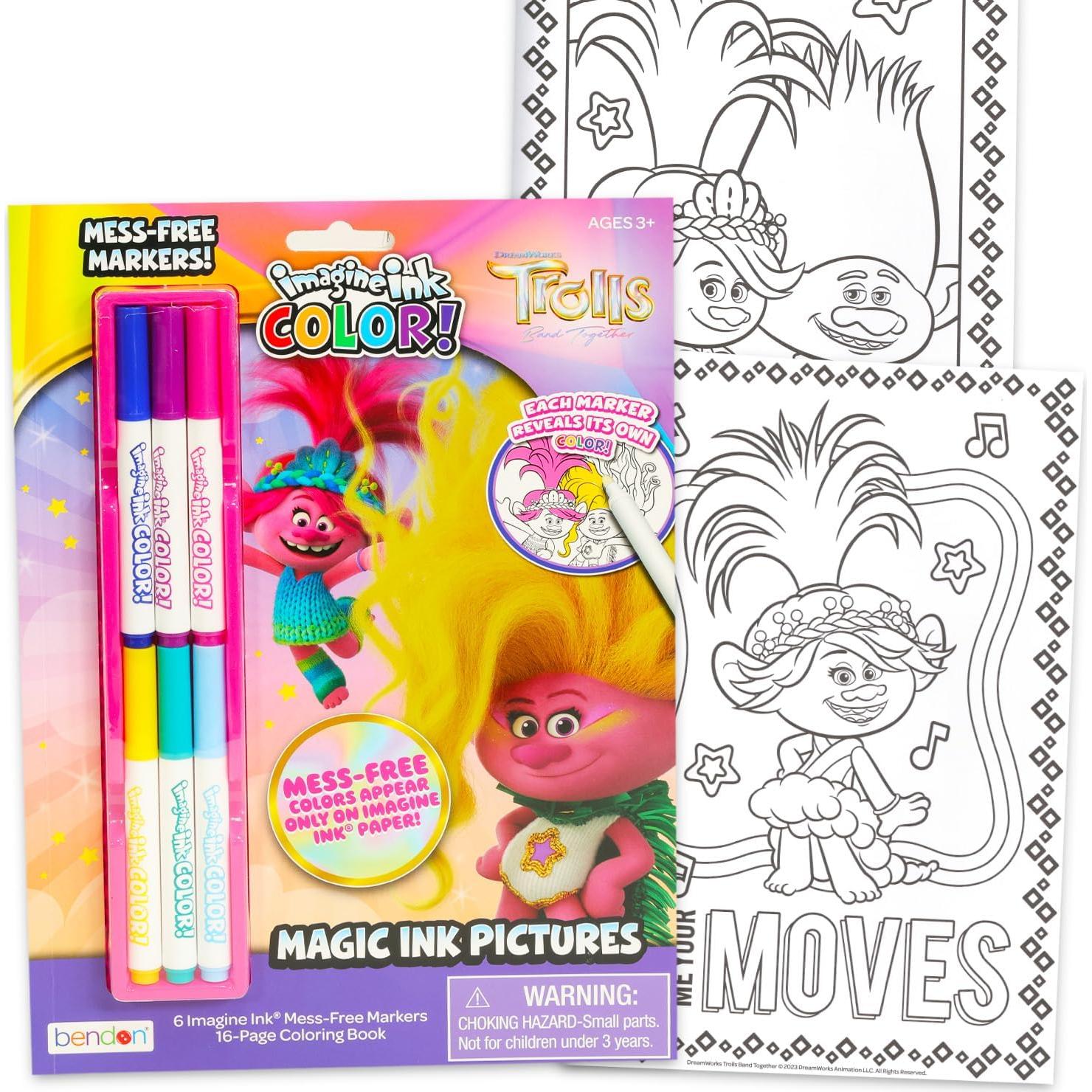 Set de Libros para Colorear Imagine Ink Disney - 3 Piezas