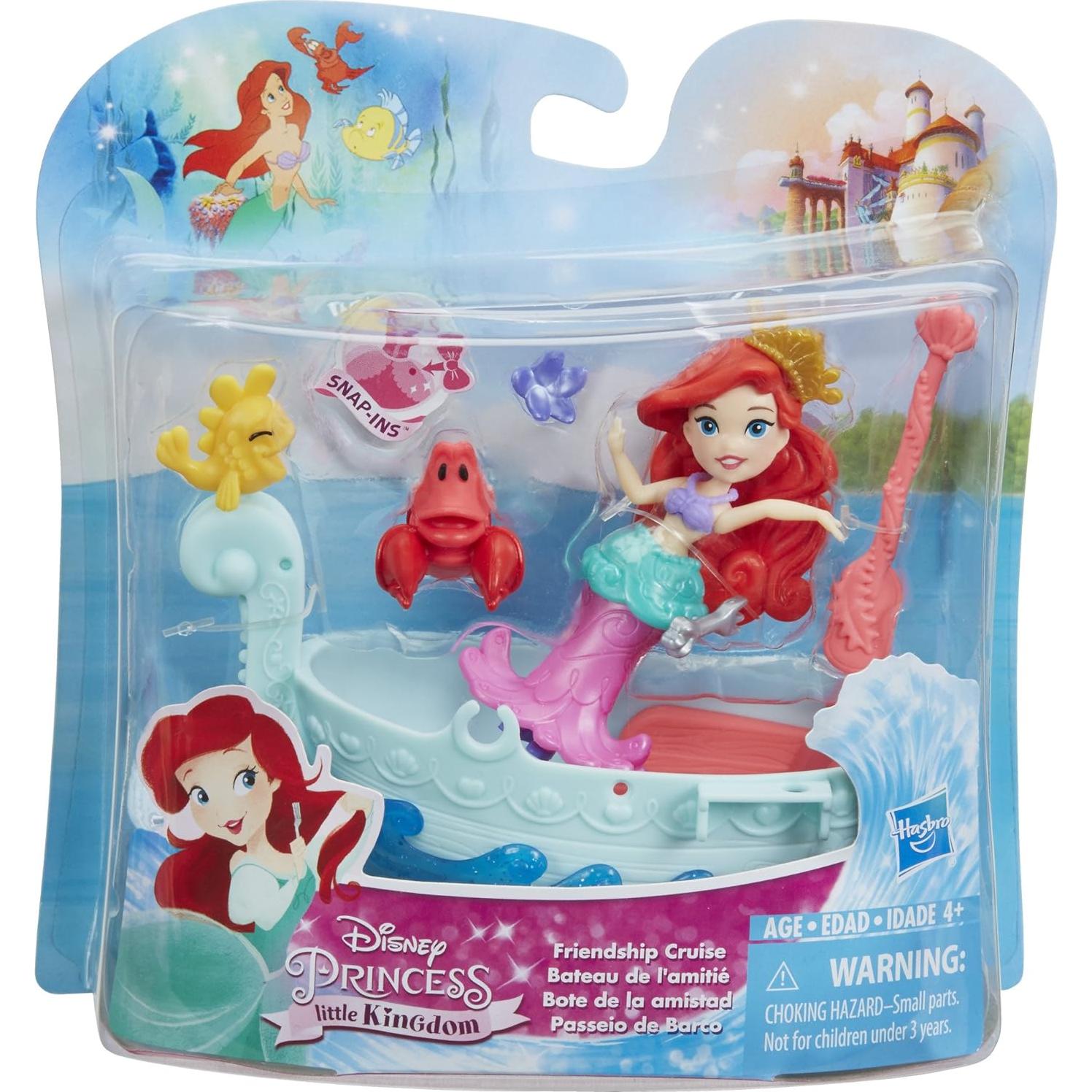 Muñeca de Moda Acuática Princesa Disney Hasbro 7.6 cm