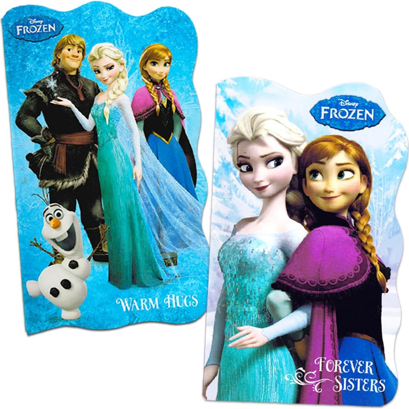 Conjunto de Libros para Colorear Disney Frozen - 2 Libros y Juego