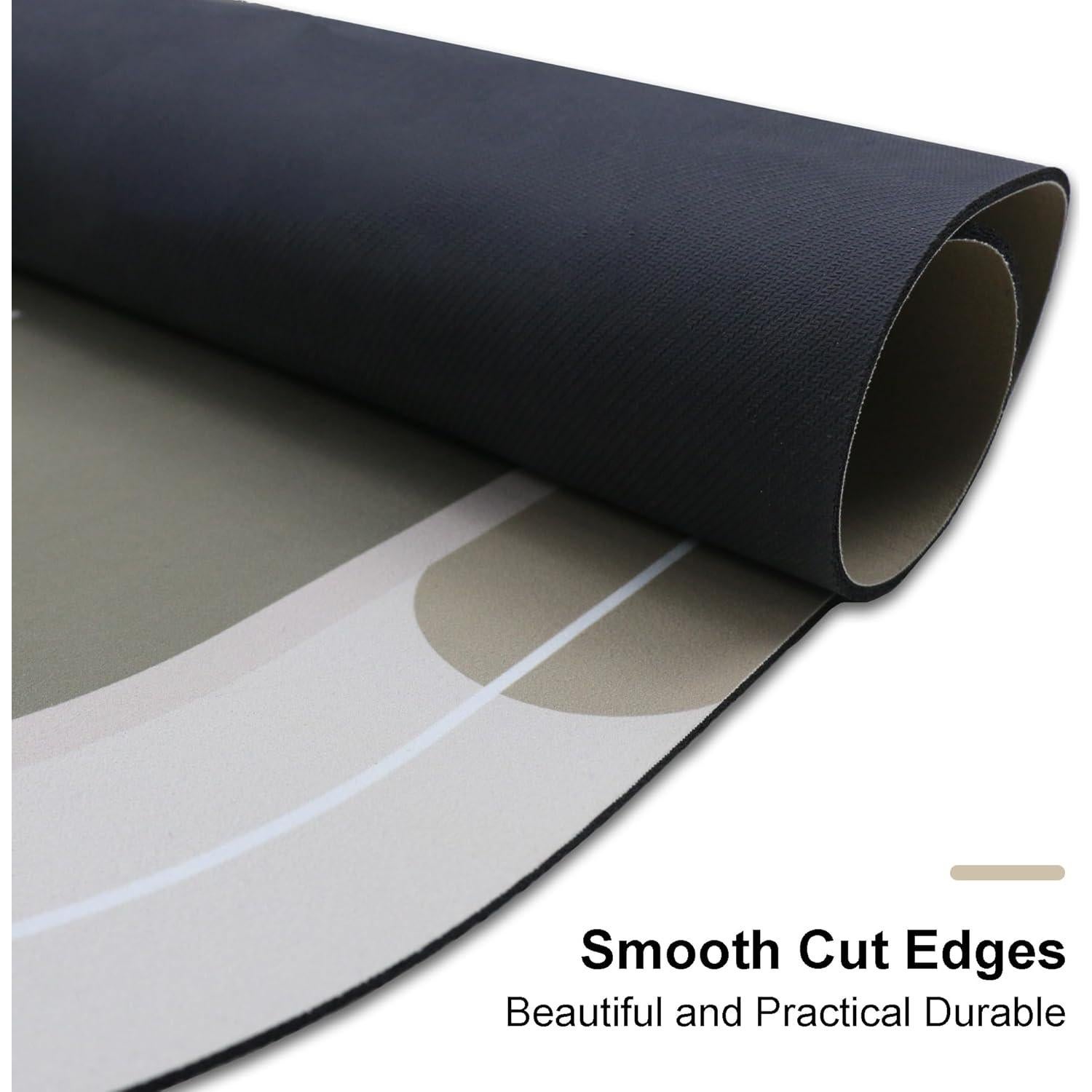 Alfombra de baño antideslizante YCTMALL 67.8x42.9cm Beige