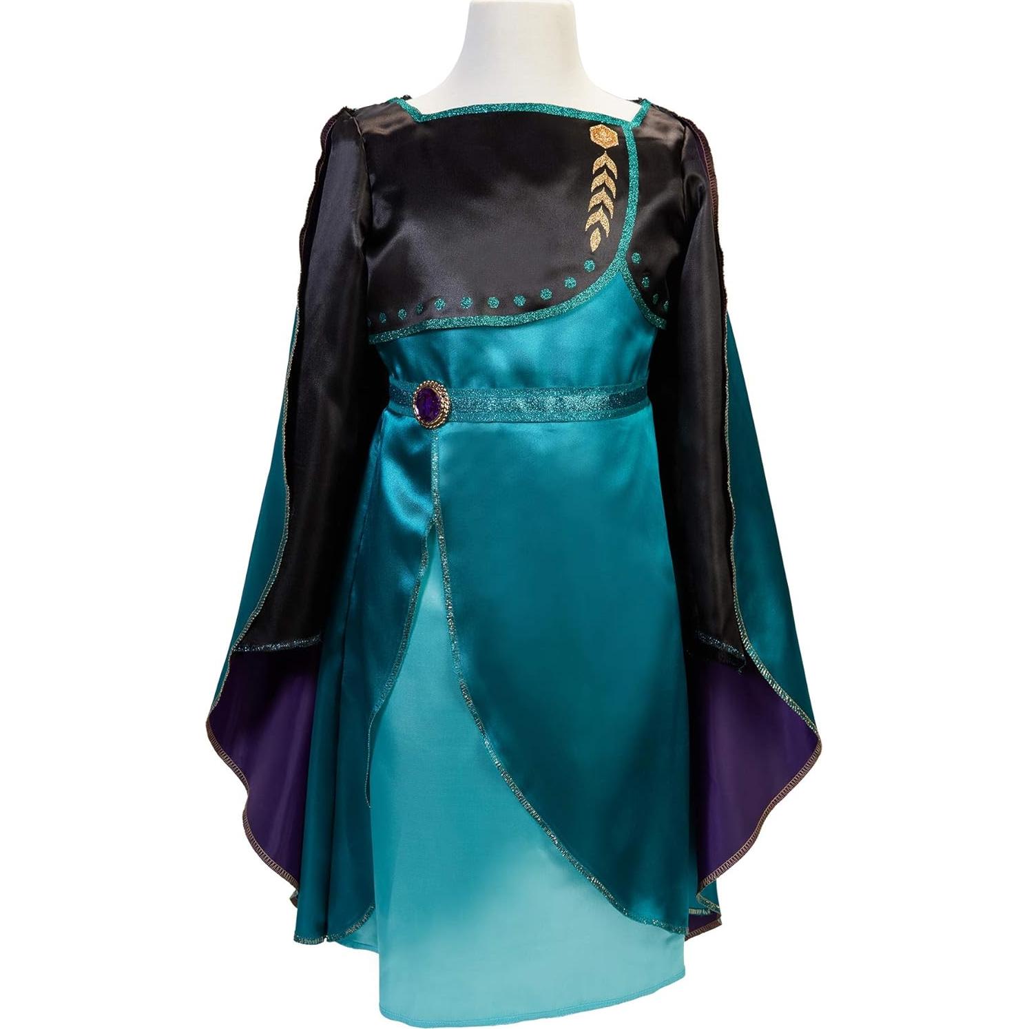 Disfraz vestido epílogo Anna Disney Frozen 2 niñas 4-6X