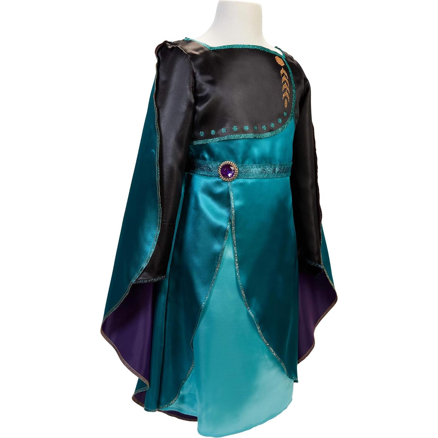 Disfraz vestido epílogo Anna Disney Frozen 2 niñas 4-6X