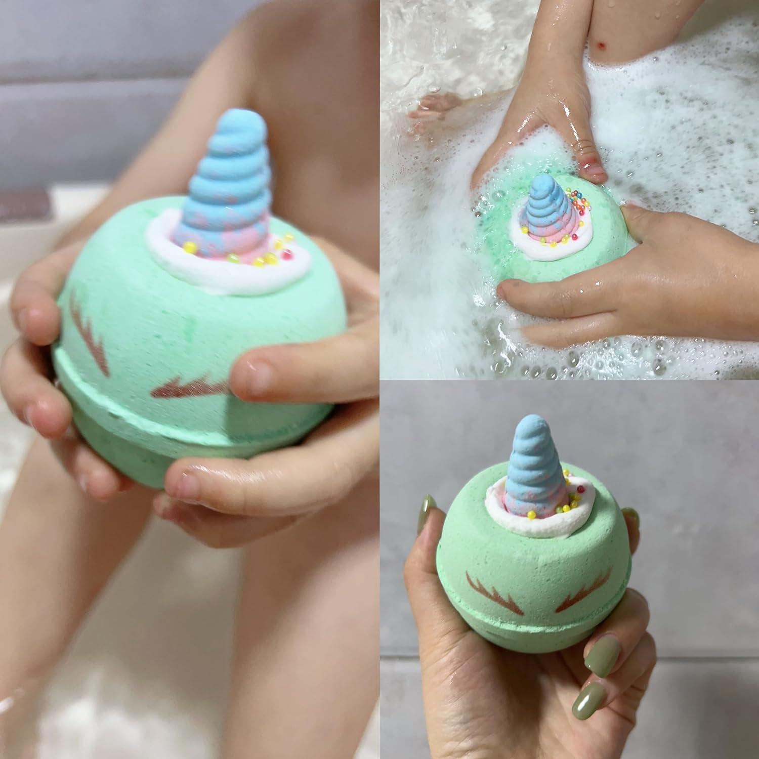 Bombas de baño unicornio Claro y Fresco 9 piezas 178 g