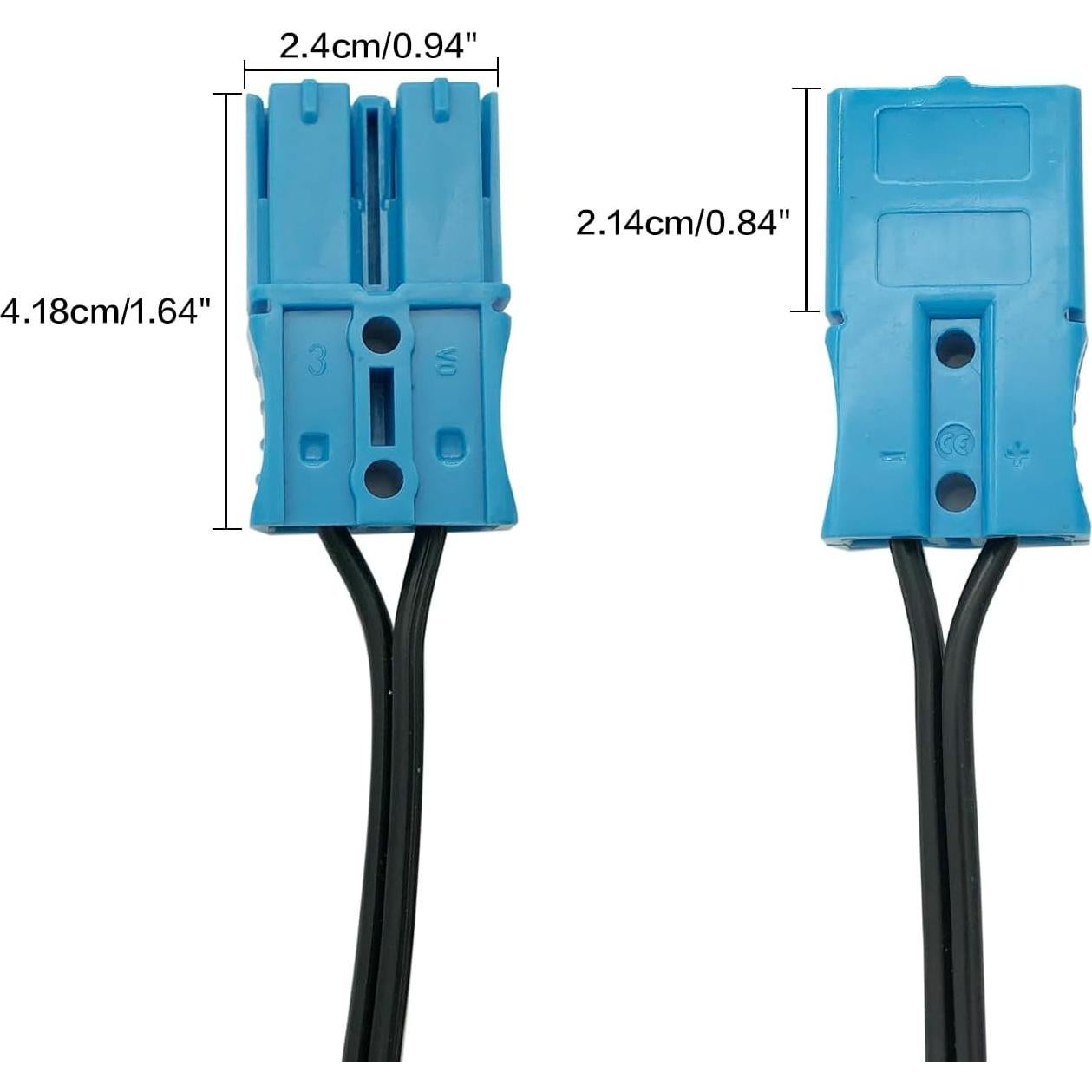 Cargador 12V Kid Trax para Batería Infantil con Conector Azul