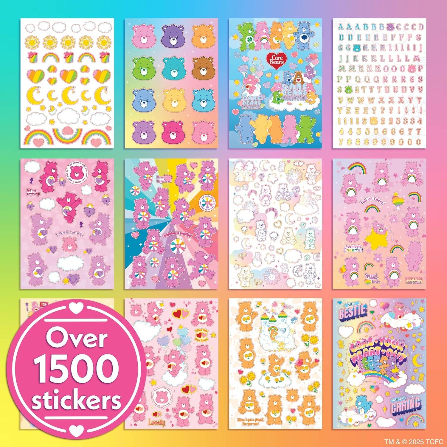 Libro de Stickers Care Bears - 1500 Stickers Multicolor