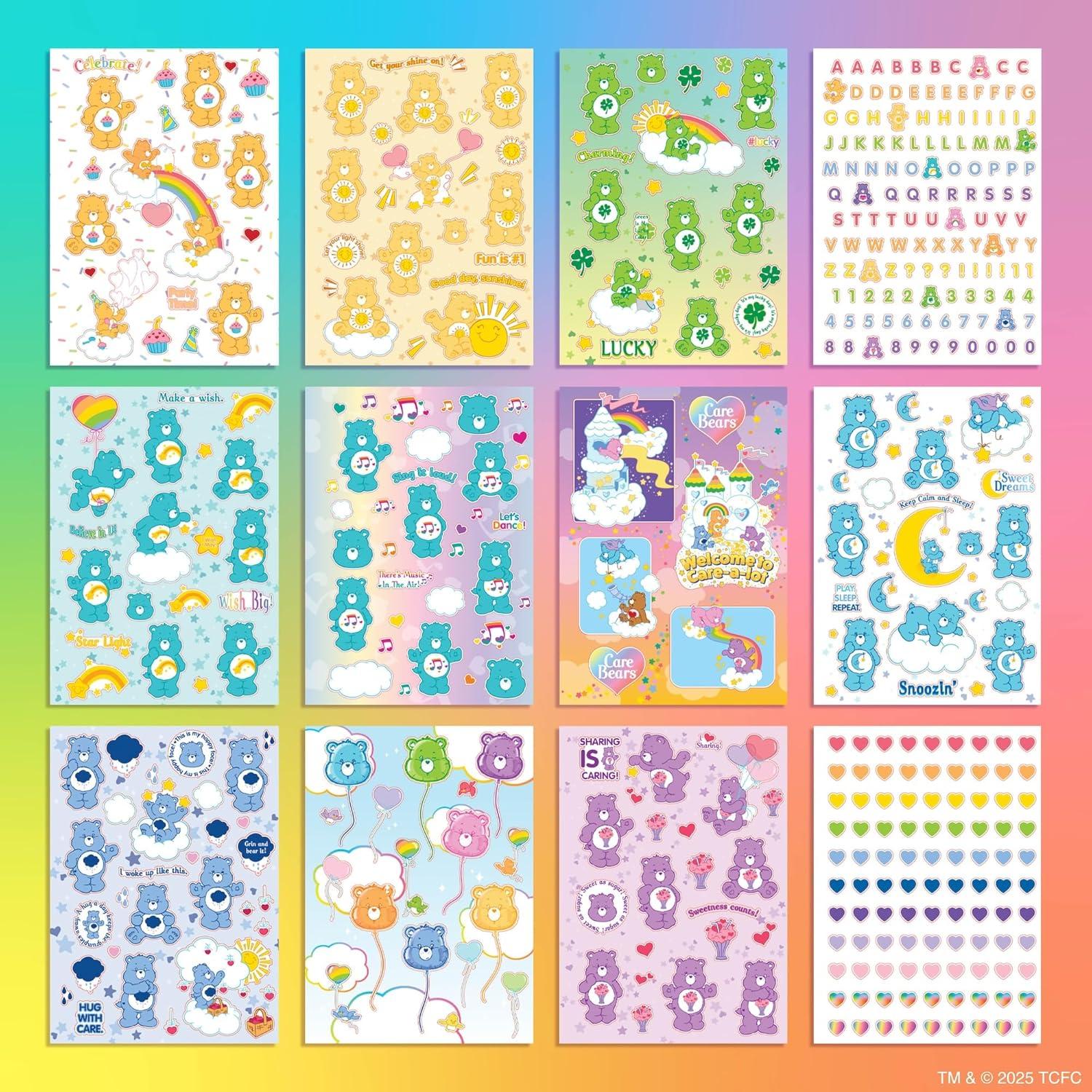 Libro de Stickers Care Bears - 1500 Stickers Multicolor