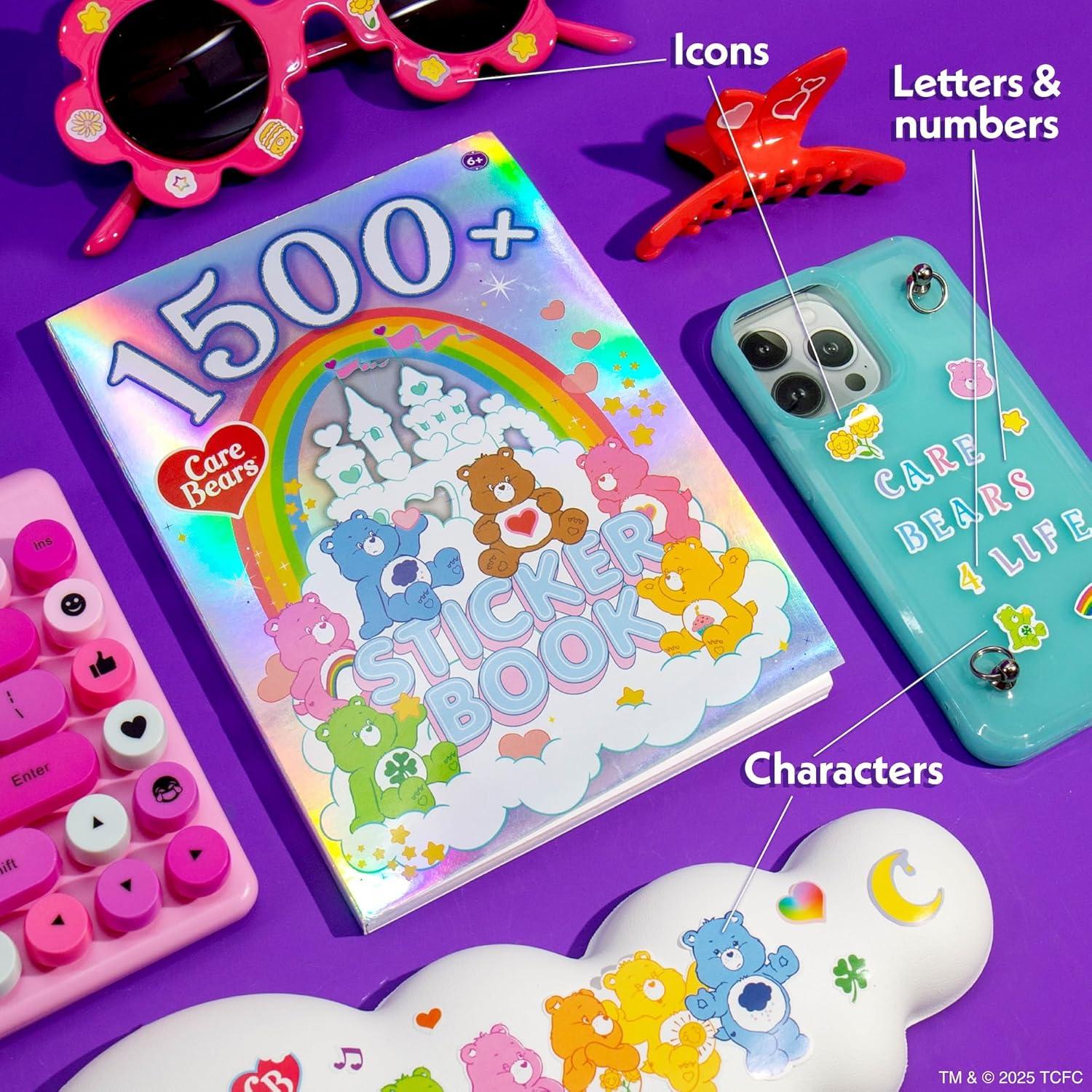 Libro de Stickers Care Bears 1500 Stickers Multicolor