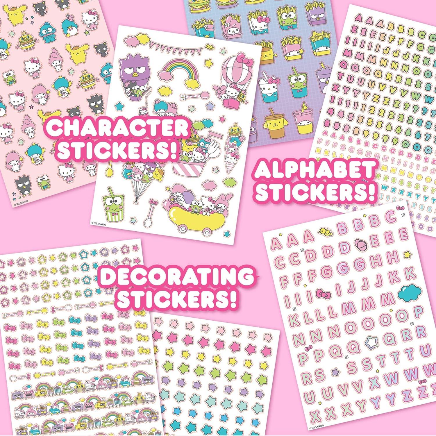 Libro de Stickers Hello Kitty 1500+ Kawaii 43 Hojas