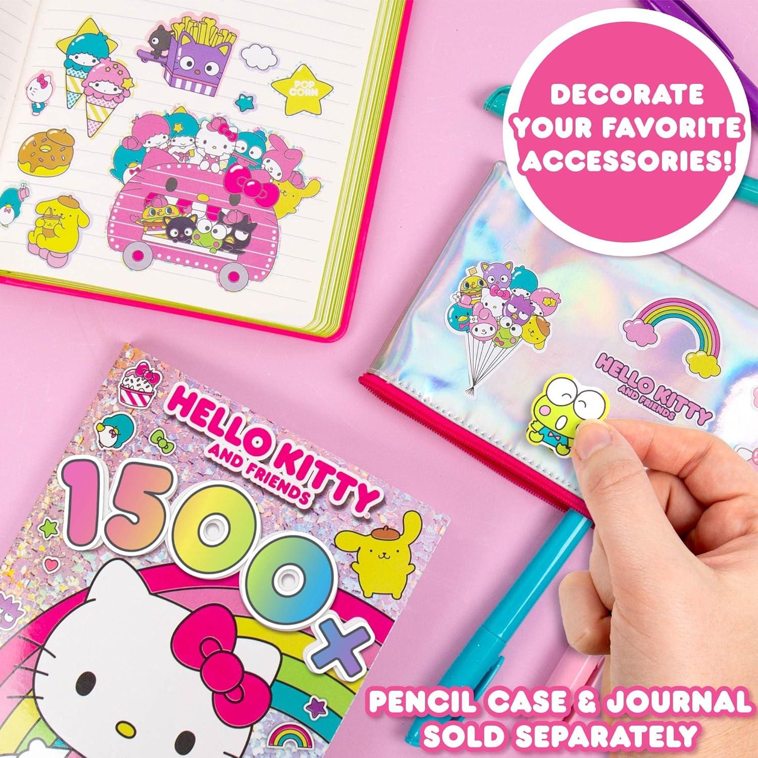 Libro de Stickers Hello Kitty 1500+ Kawaii 43 Hojas
