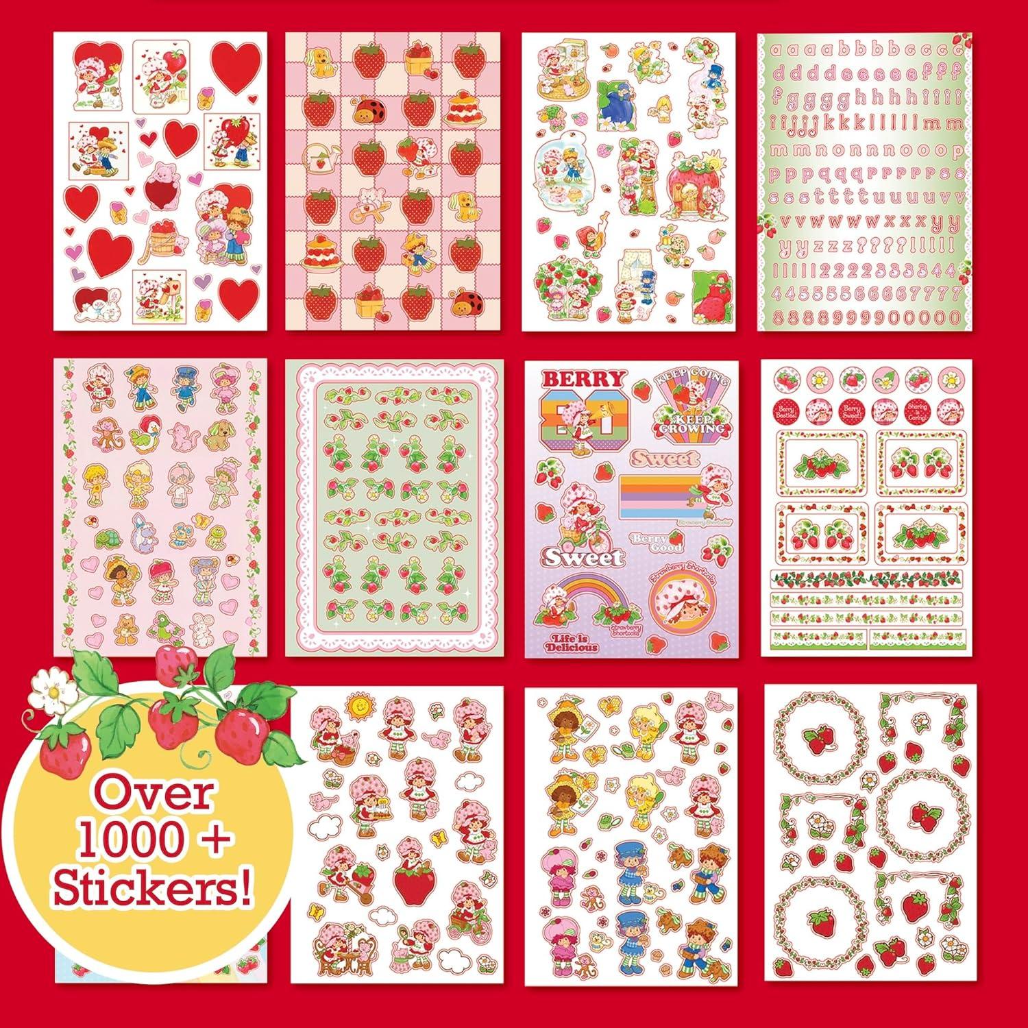 Libro de Stickers Pastel de Fresa Horizon Group 24 Páginas