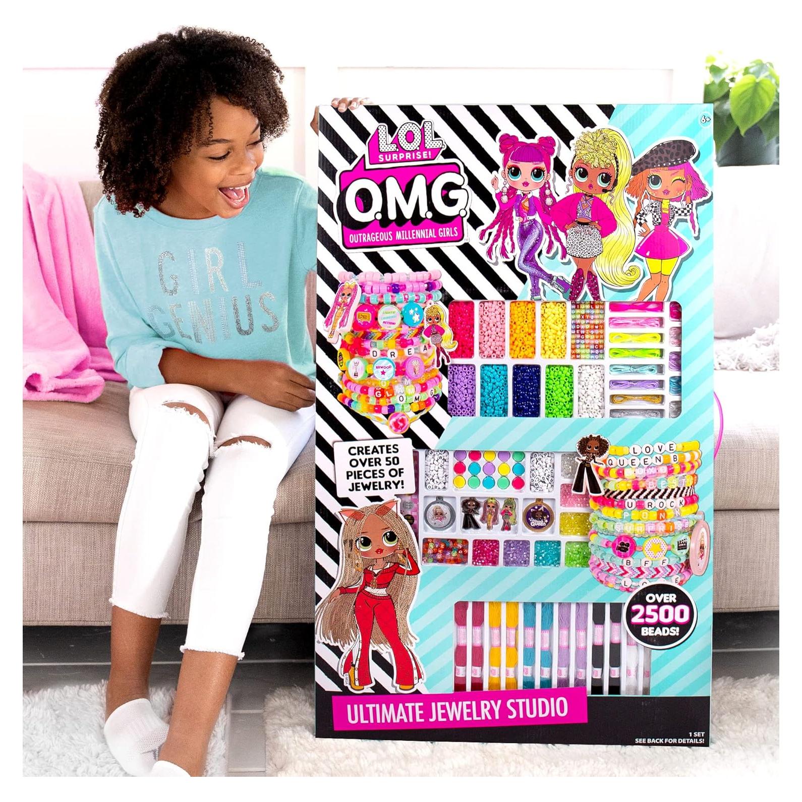 Kit de Joyería L.O.L. Surprise! O.M.G. 2500 Cuentas DIY