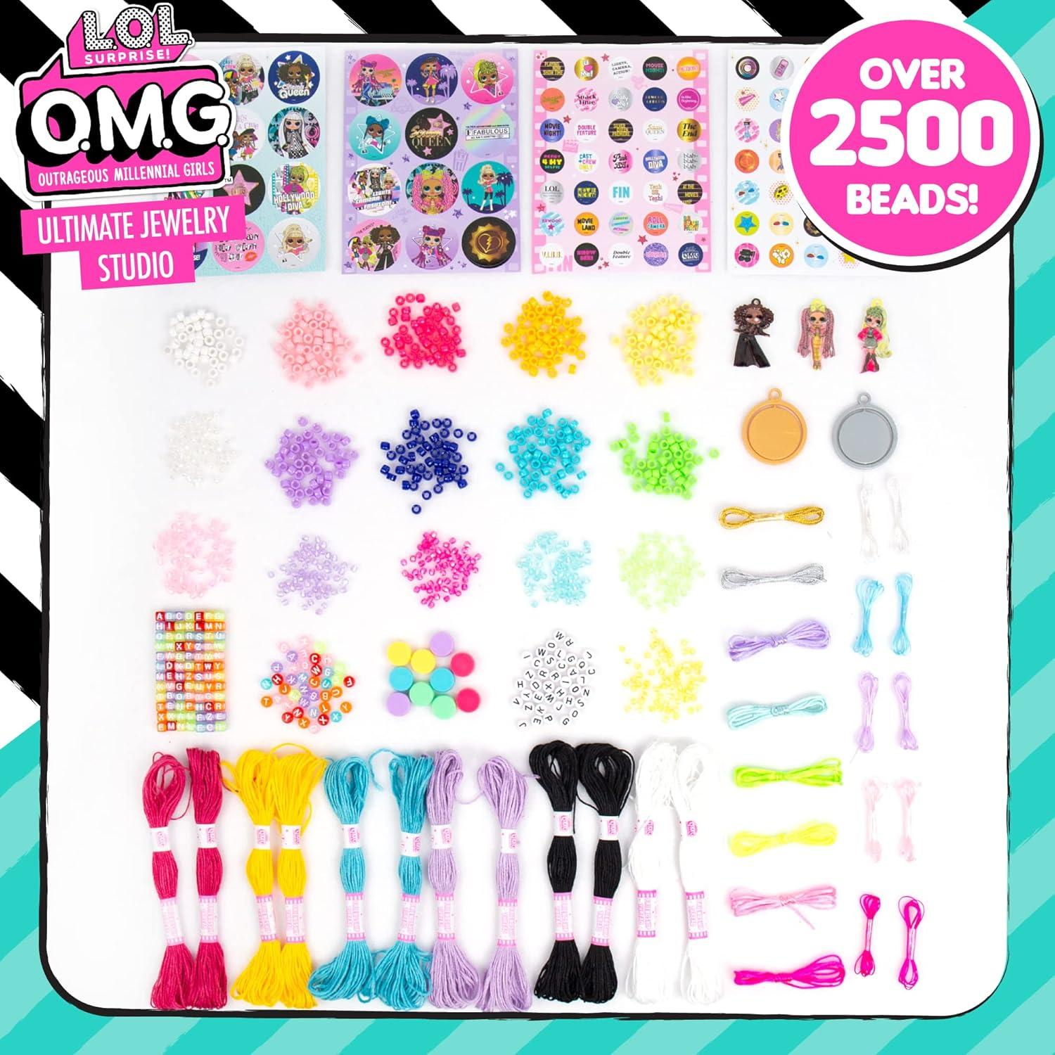 Kit de Joyería L.O.L. Surprise! O.M.G. 2500 Cuentas DIY