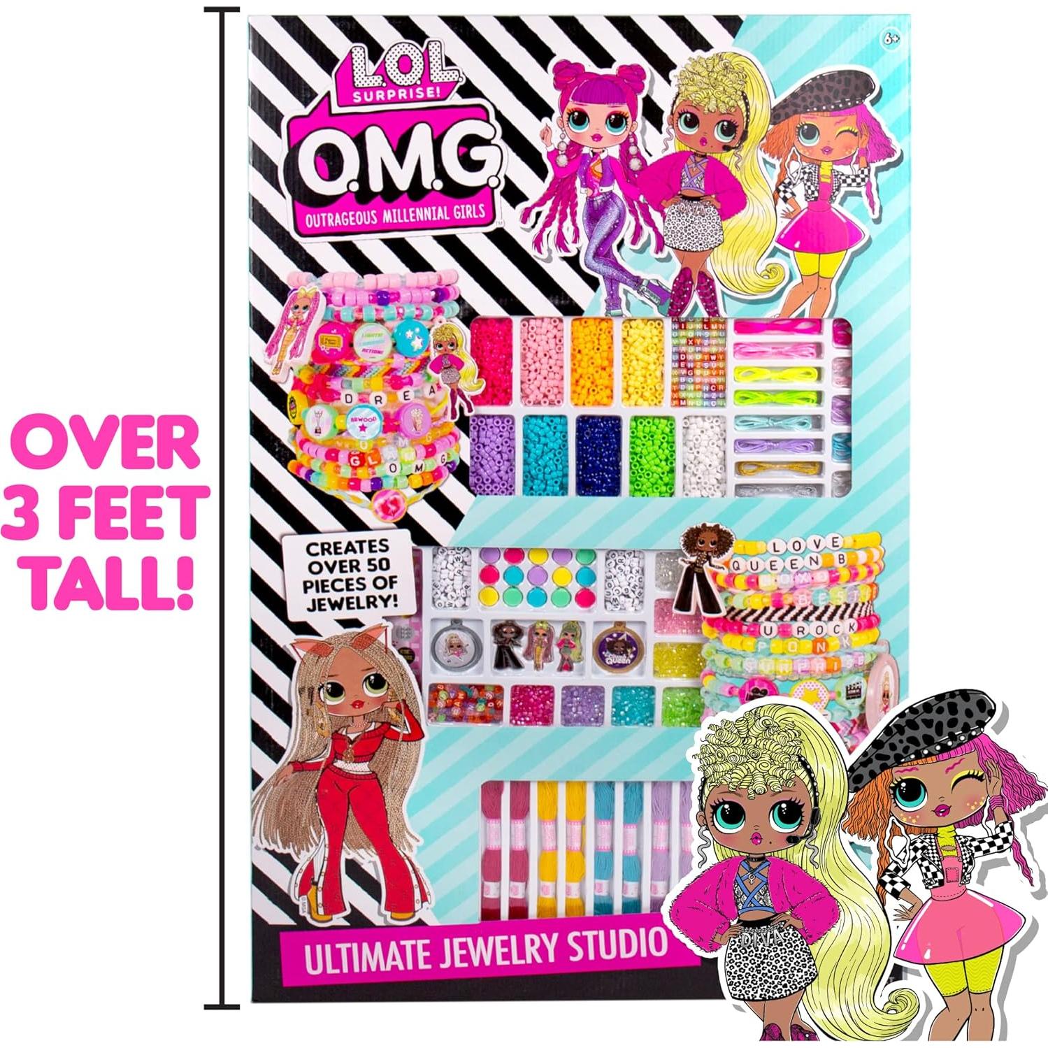 Kit de Joyería L.O.L. Surprise! O.M.G. 2500 Cuentas DIY