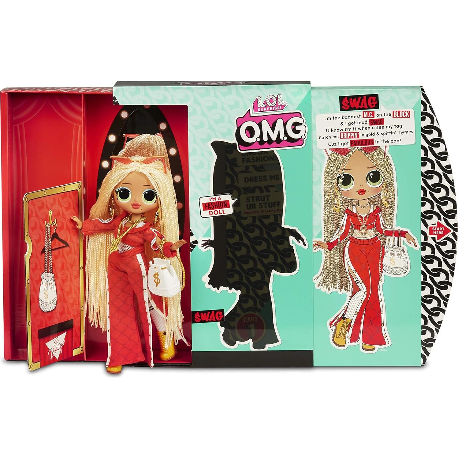 L.O.L. Surprise! O.M.G. Muñeca de Moda Swag - 20 Sorpresas