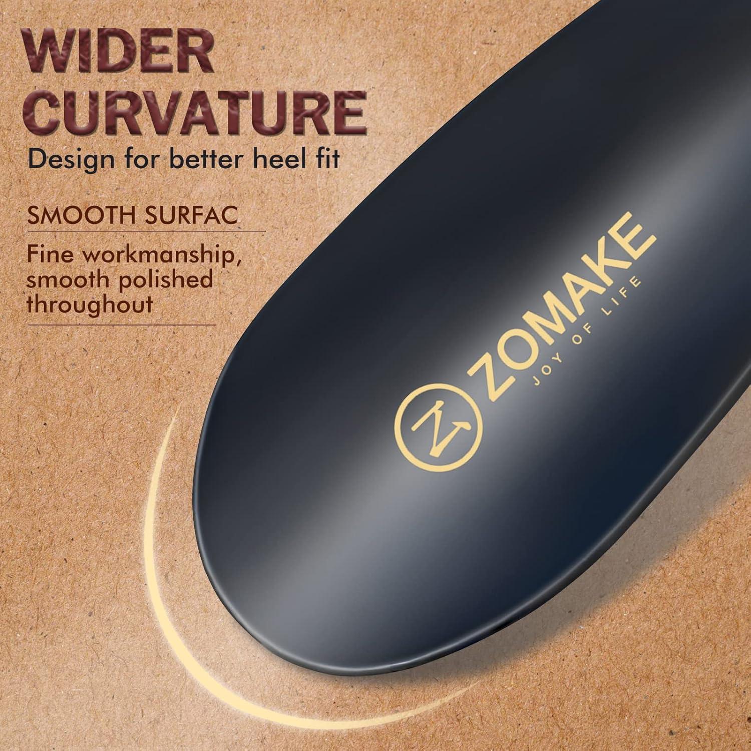 Cuerno de Zapato de Metal ZOMAKE 42 cm y 19 cm - Paquete de 2