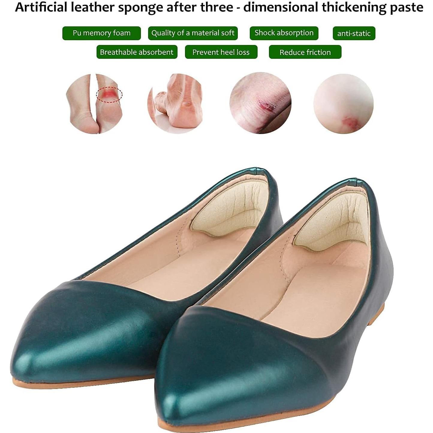 Protectores de Talón MATIE FIX - 4 Pares Almohadillas Ajustables