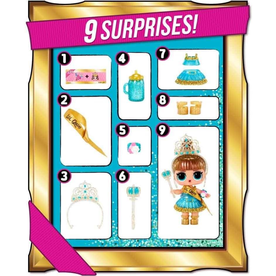 Muñecas LOL Surprise Queens con 9 sorpresas y trono