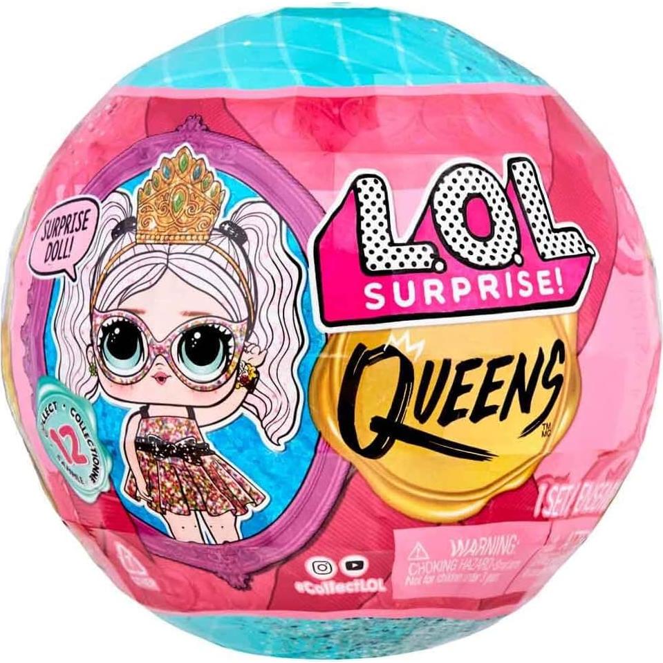 Muñecas LOL Surprise Queens con 9 sorpresas y trono