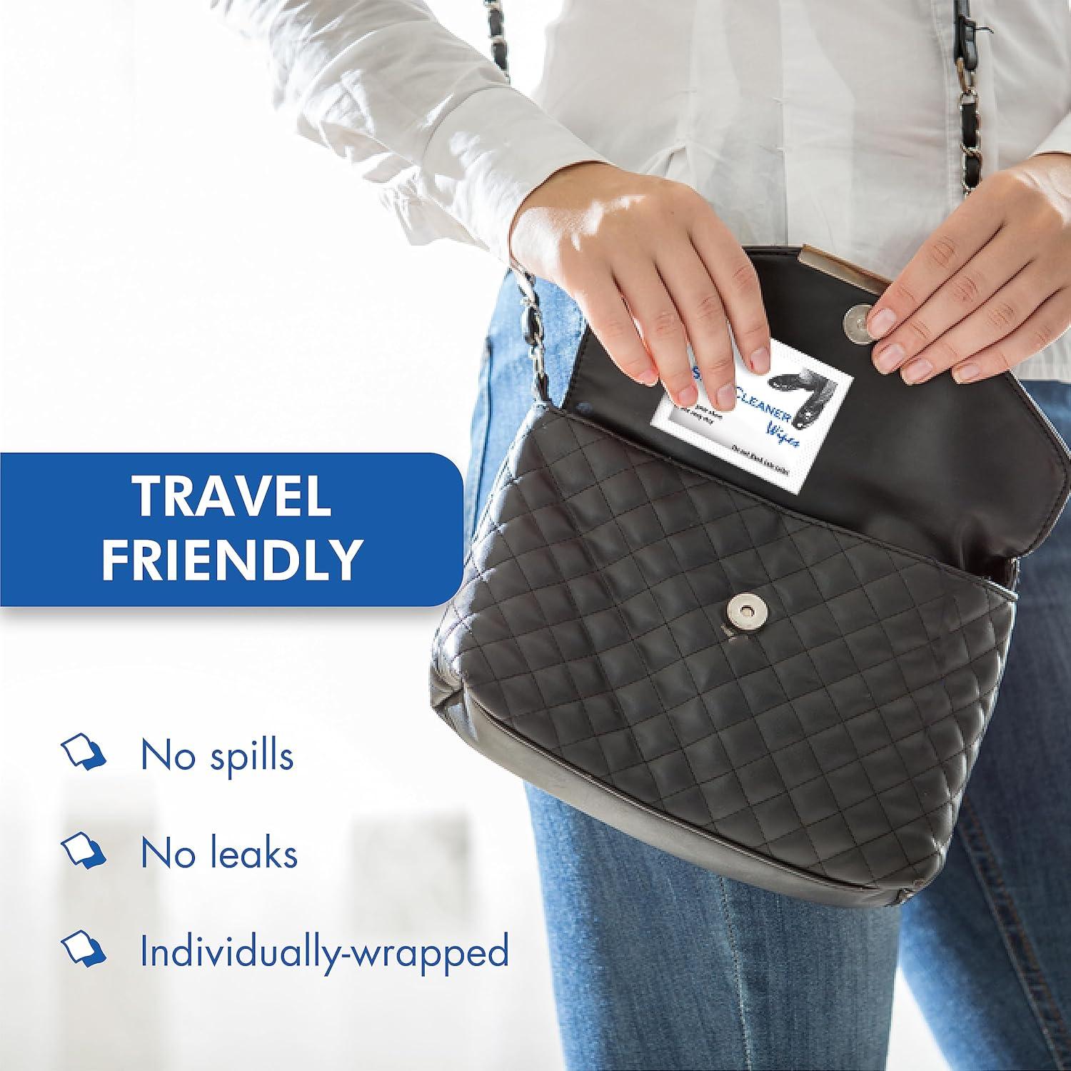 Toallitas Húmedas para Brillar Zapatos Diamond Wipes - 50 Unidades