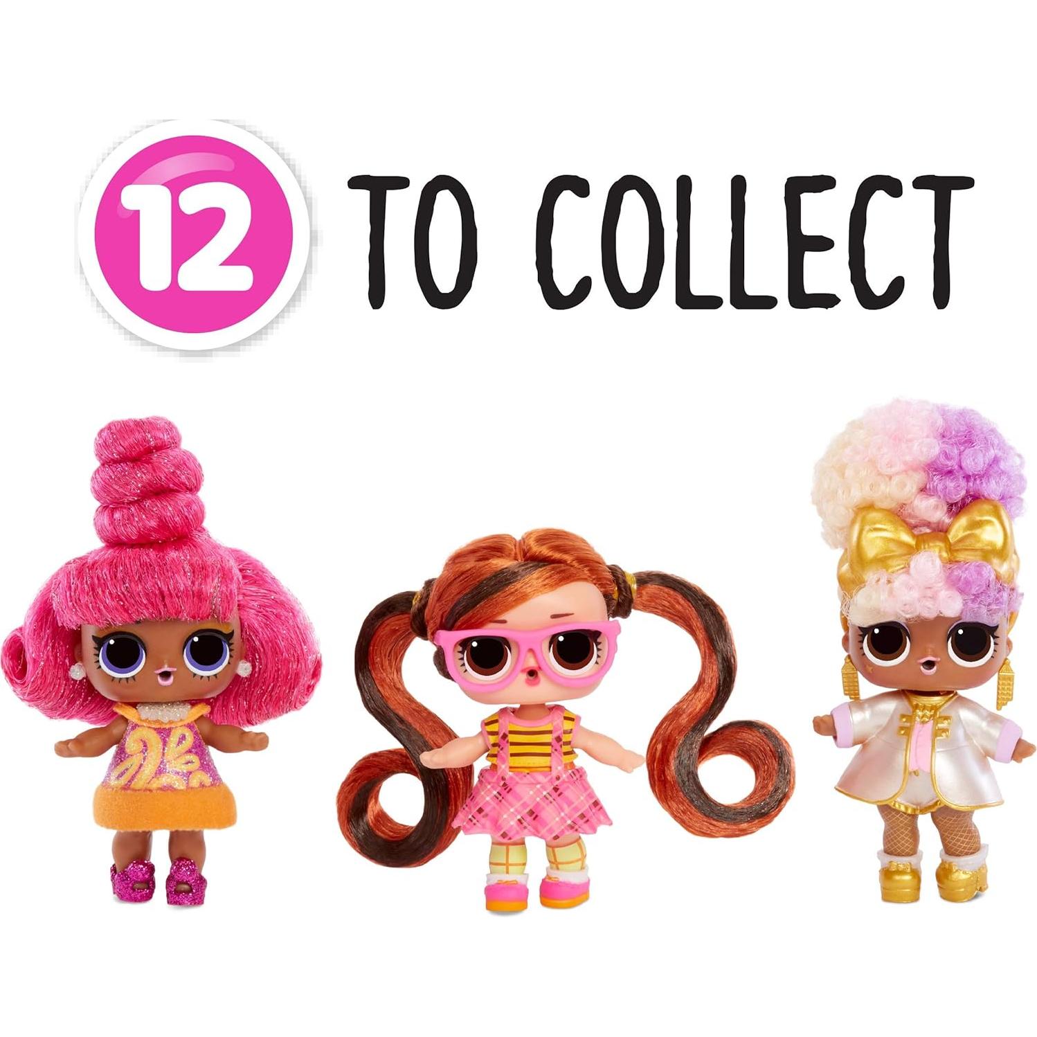 Muñeca L.O.L. Surprise! Hairvibes con 15 sorpresas y cabello intercambiable