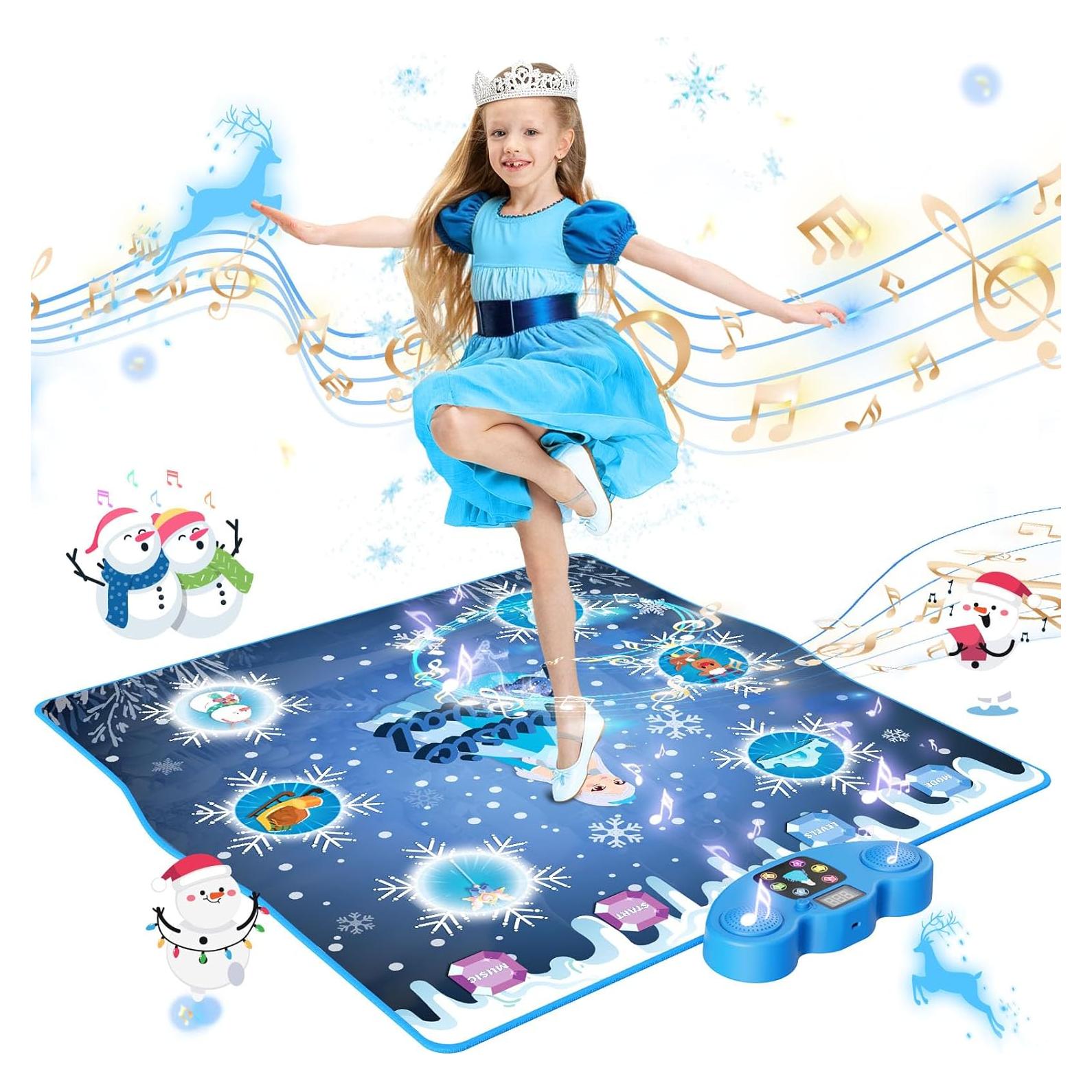 Alfombra de Baile SKYCOMET Azul 6 Botones Bluetooth 13 Canciones