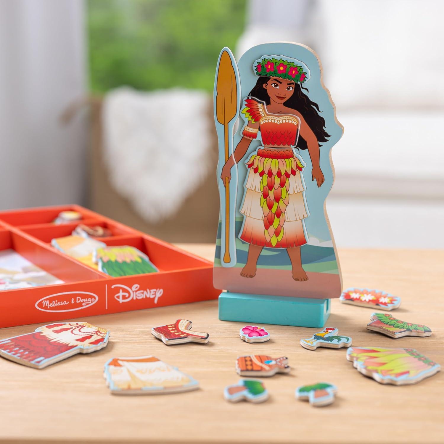 Muñeca Magnética de Madera Melissa & Doug Moana 30 Piezas
