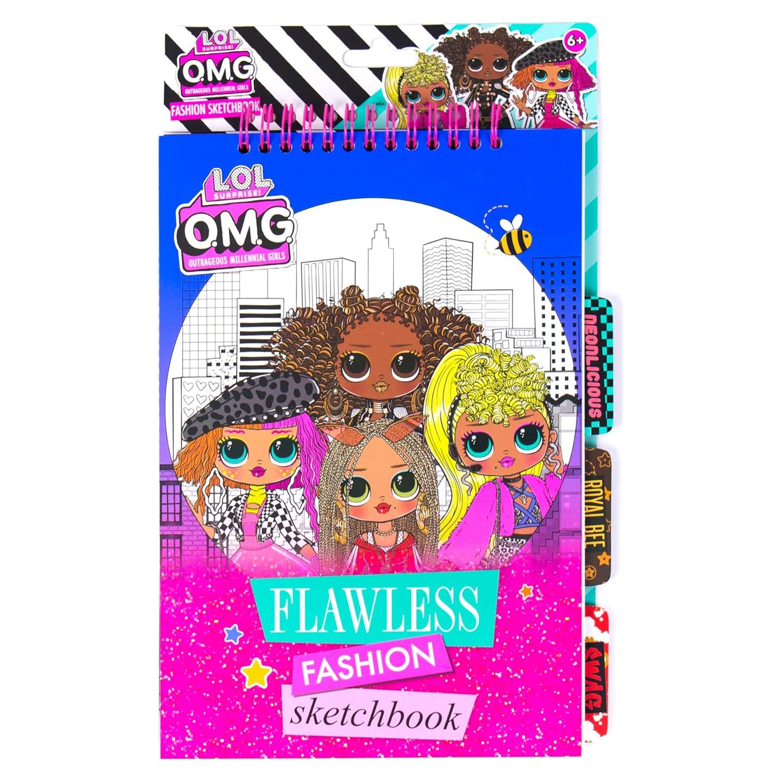 Cuaderno de Dibujo L.O.L. Surprise! O.M.G. 350 Piezas