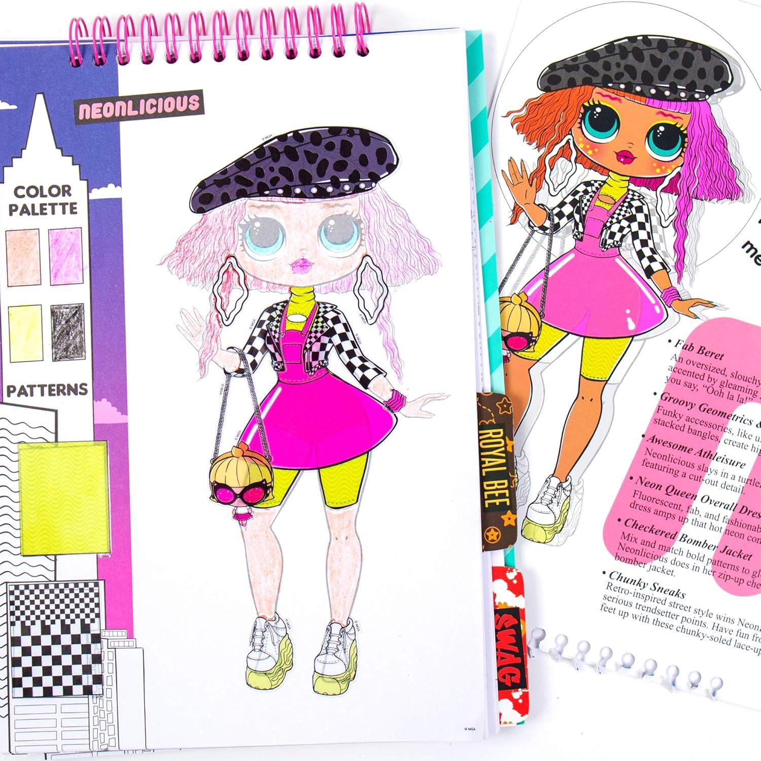 Cuaderno de Dibujo L.O.L. Surprise! O.M.G. 350 Piezas