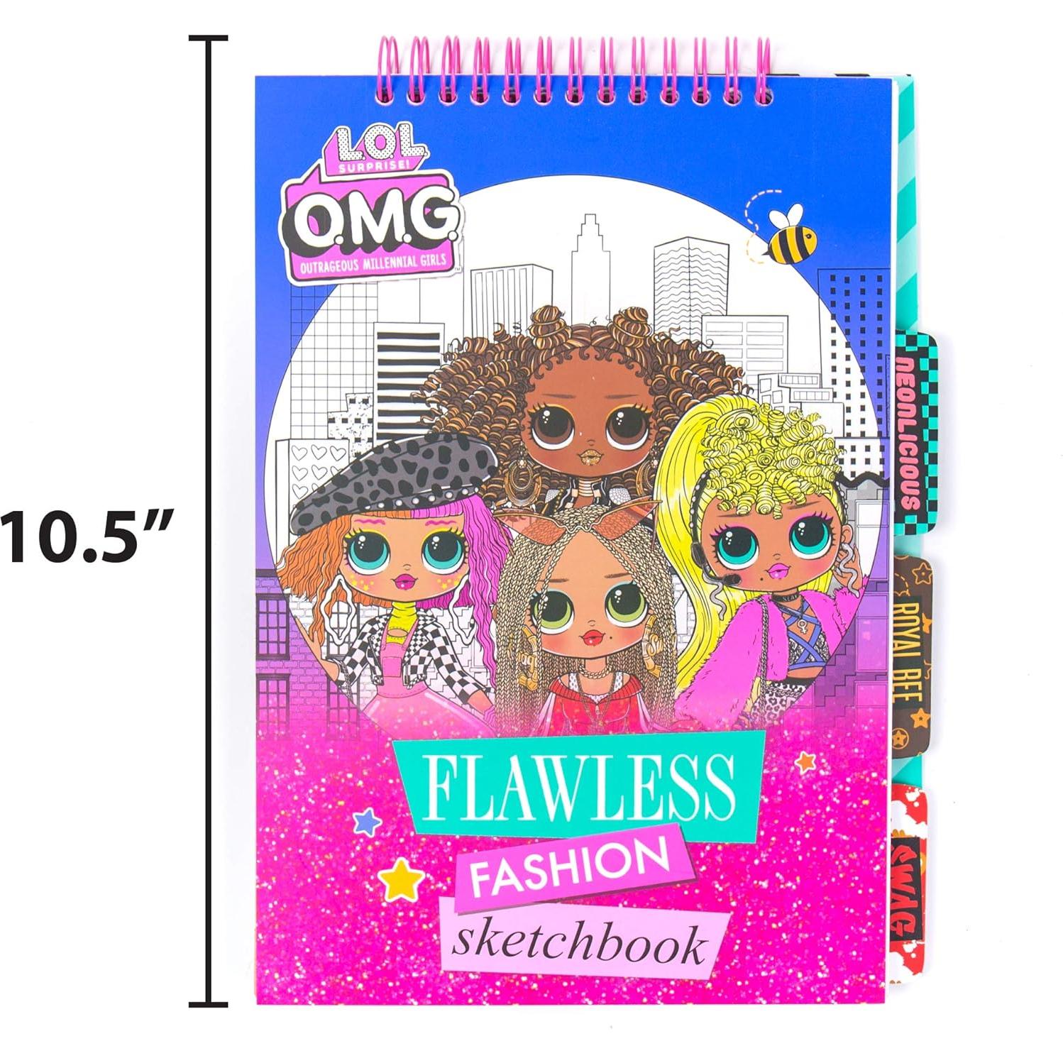 Cuaderno de Dibujo L.O.L. Surprise! O.M.G. 350 Piezas