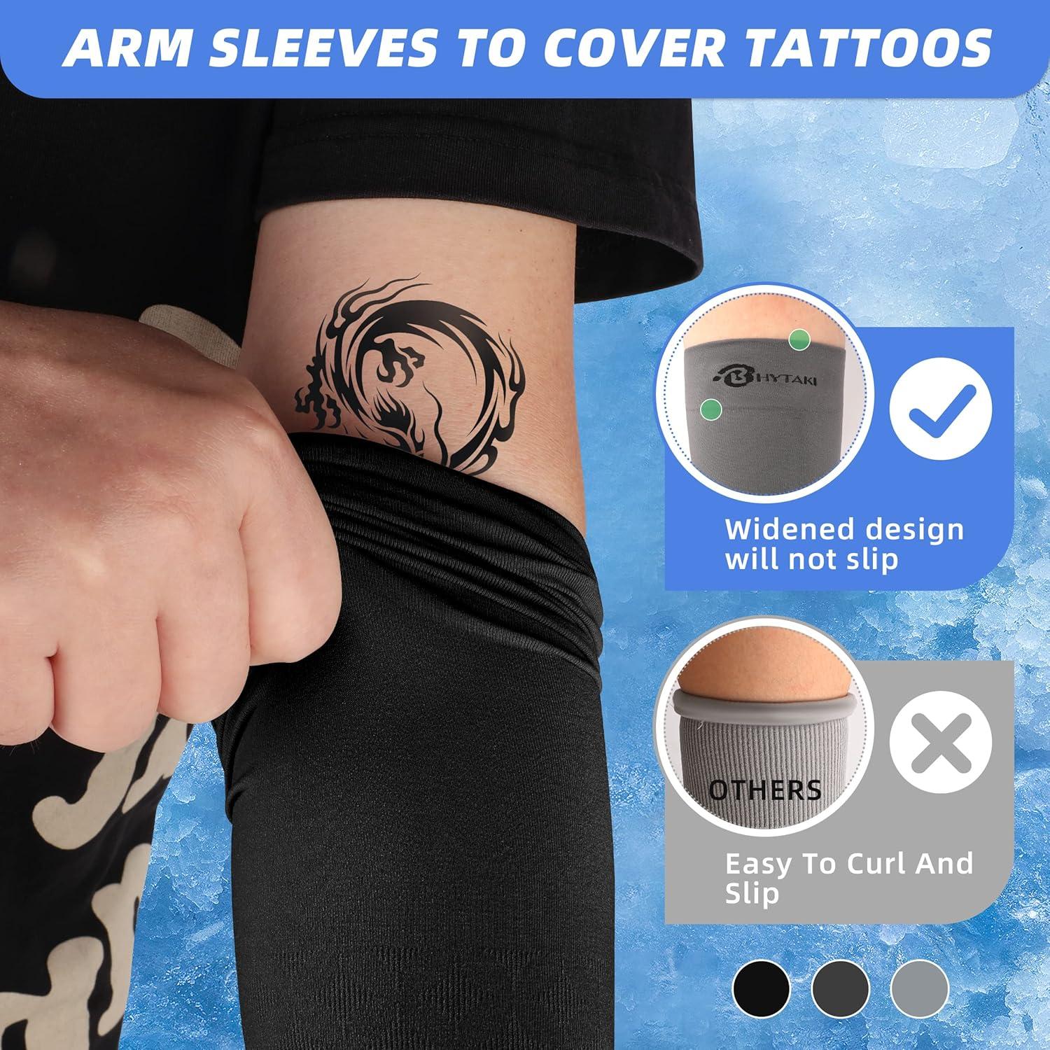 Mangas de Protección Solar UV BHYTAKI UPF 50 Unisex