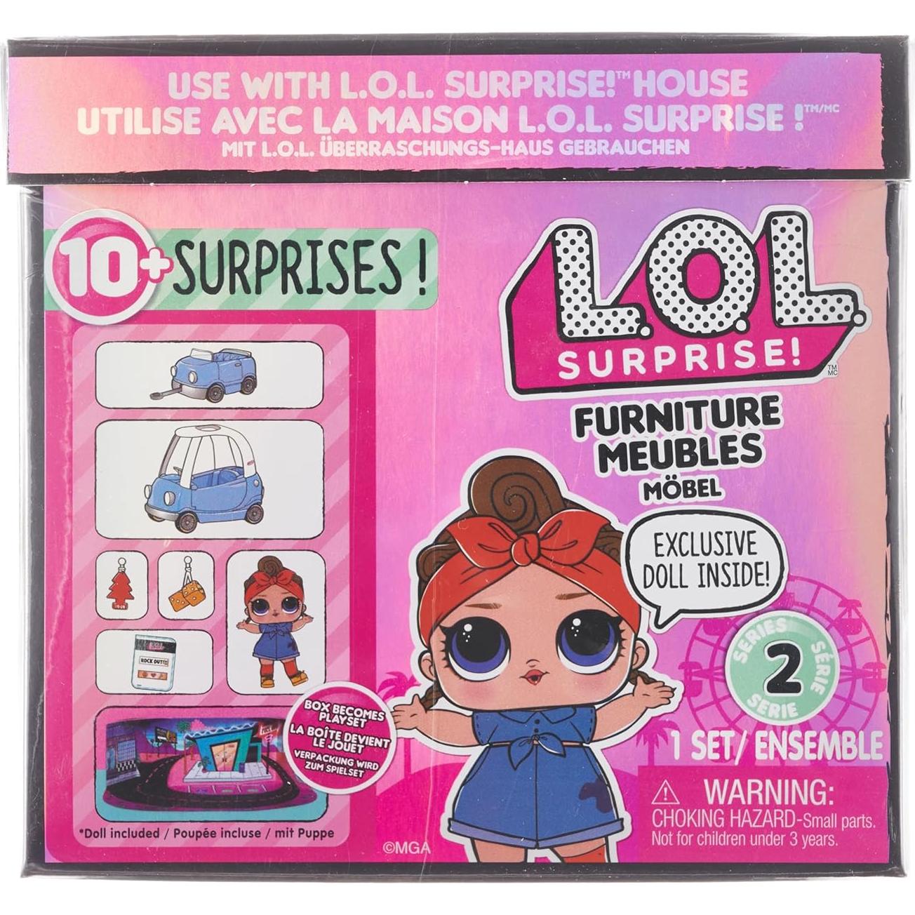 L.O.L. Surprise! Furniture Road Trip with Can Do Baby & 10+ Surprises