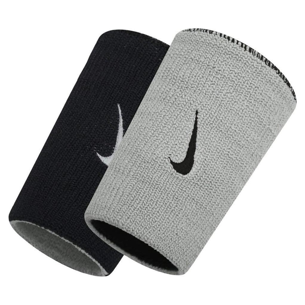 Muñequera Doble Ancho Nike Dri-Fit - Paquete de 2