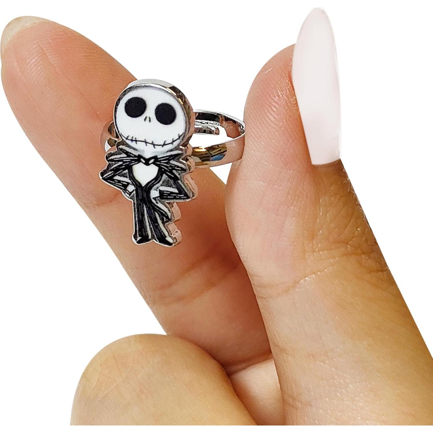 Conjunto de 4 Anillos Ajustables LUV HER para Niñas