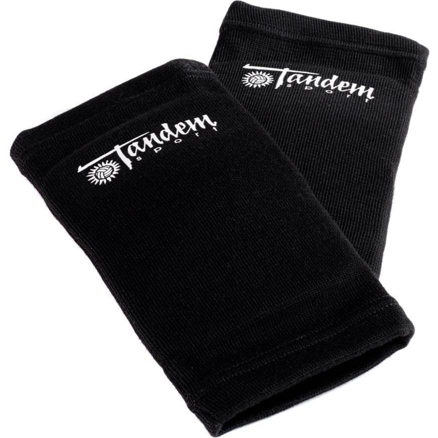 Rodilleras de Voleibol Tandem Sport - Protección Negra Unisex