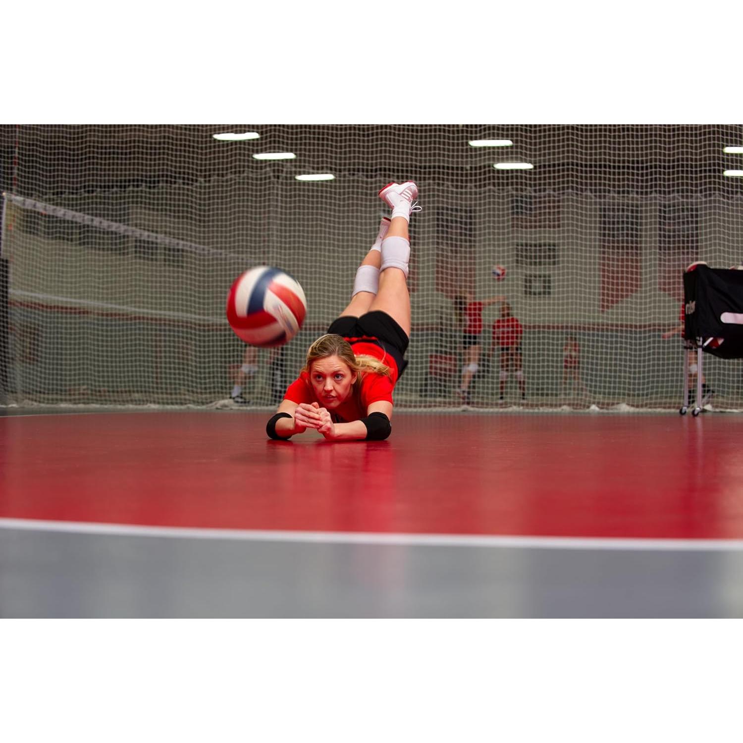 Rodilleras de Voleibol Tandem Sport - Protección Negra Unisex