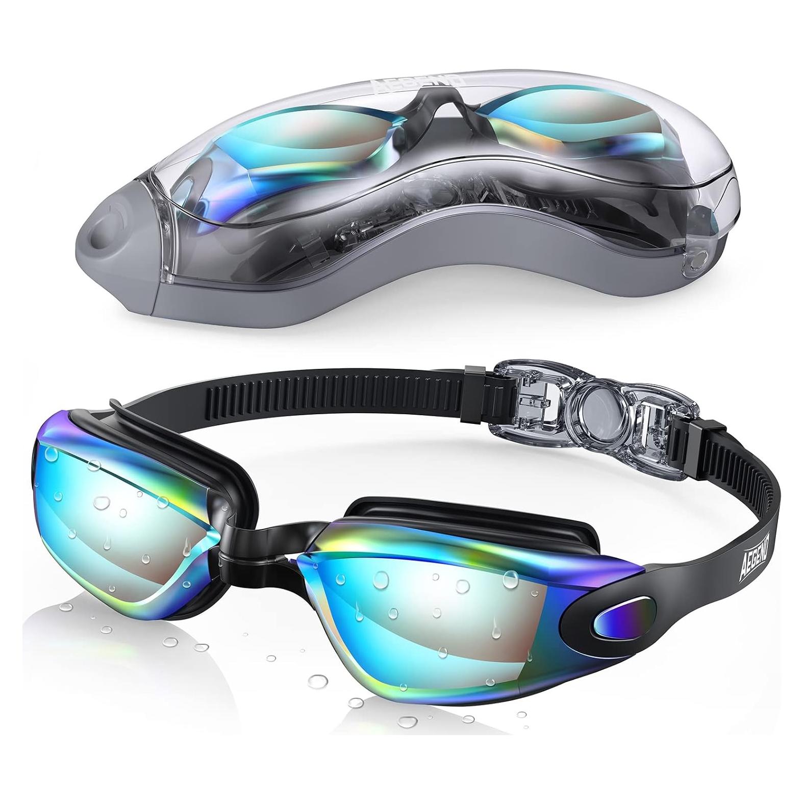 Gafas de natación Aegend Aqua, sin fugas, para adultos