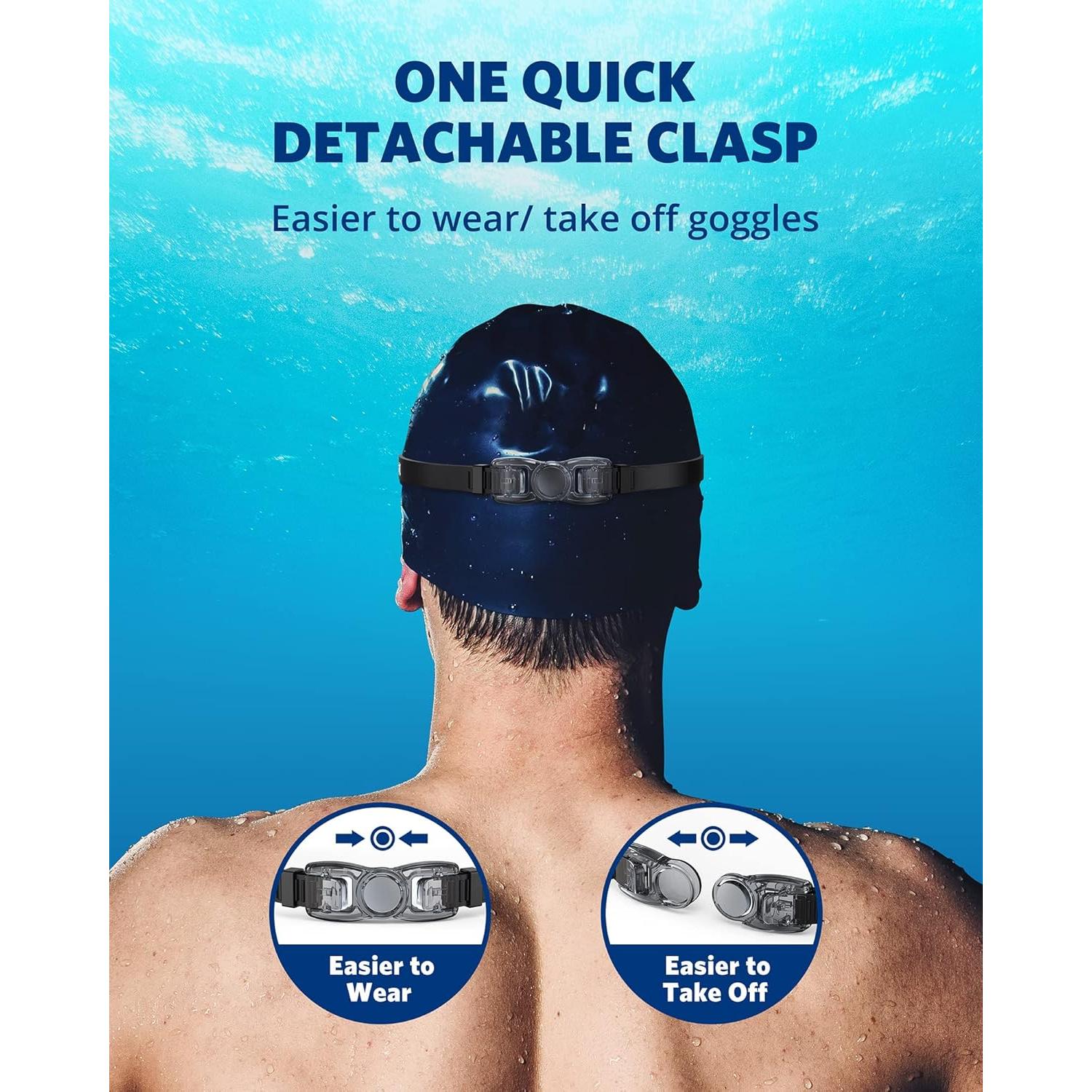 Gafas de natación Aegend Aqua, sin fugas, para adultos