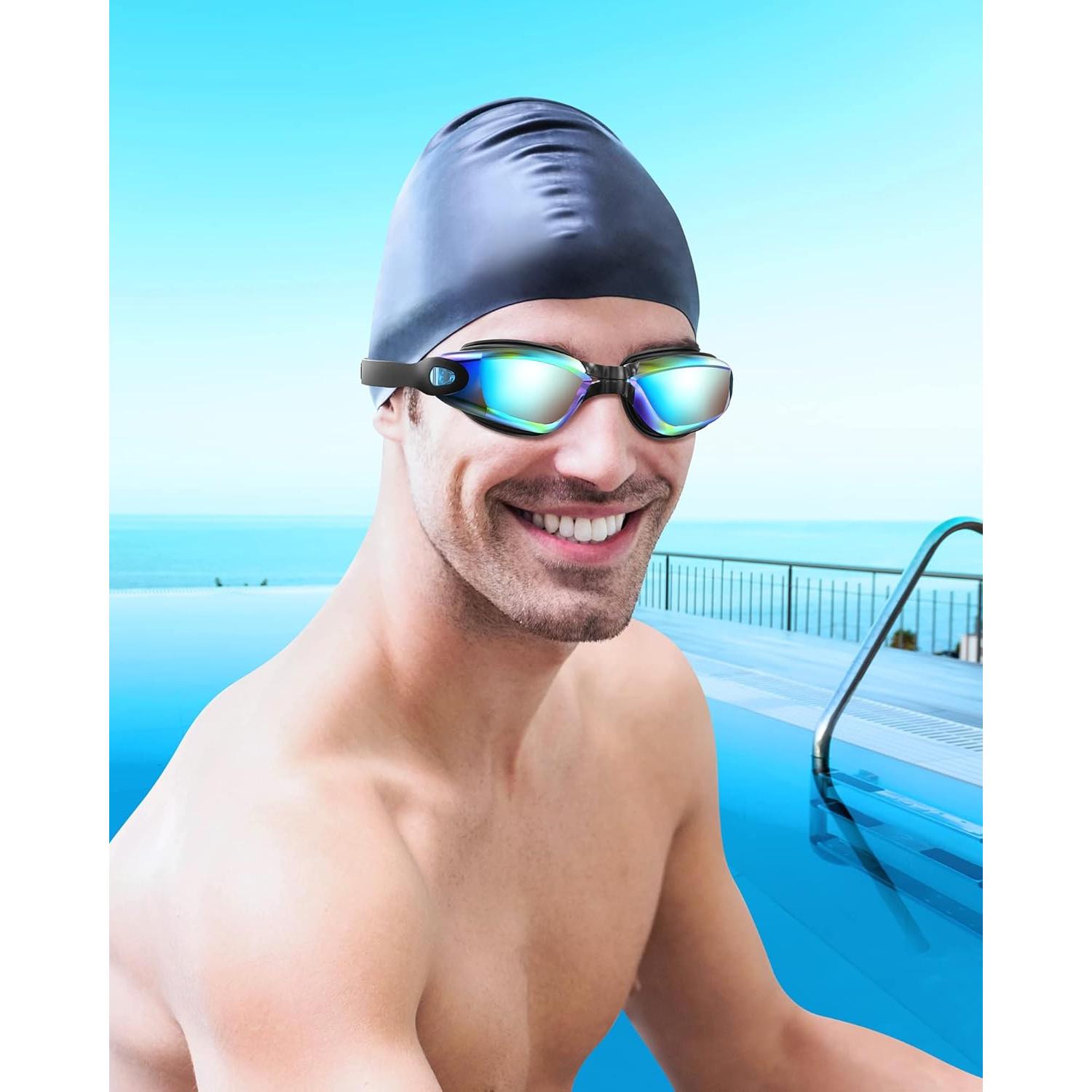 Gafas de natación Aegend Aqua, sin fugas, para adultos