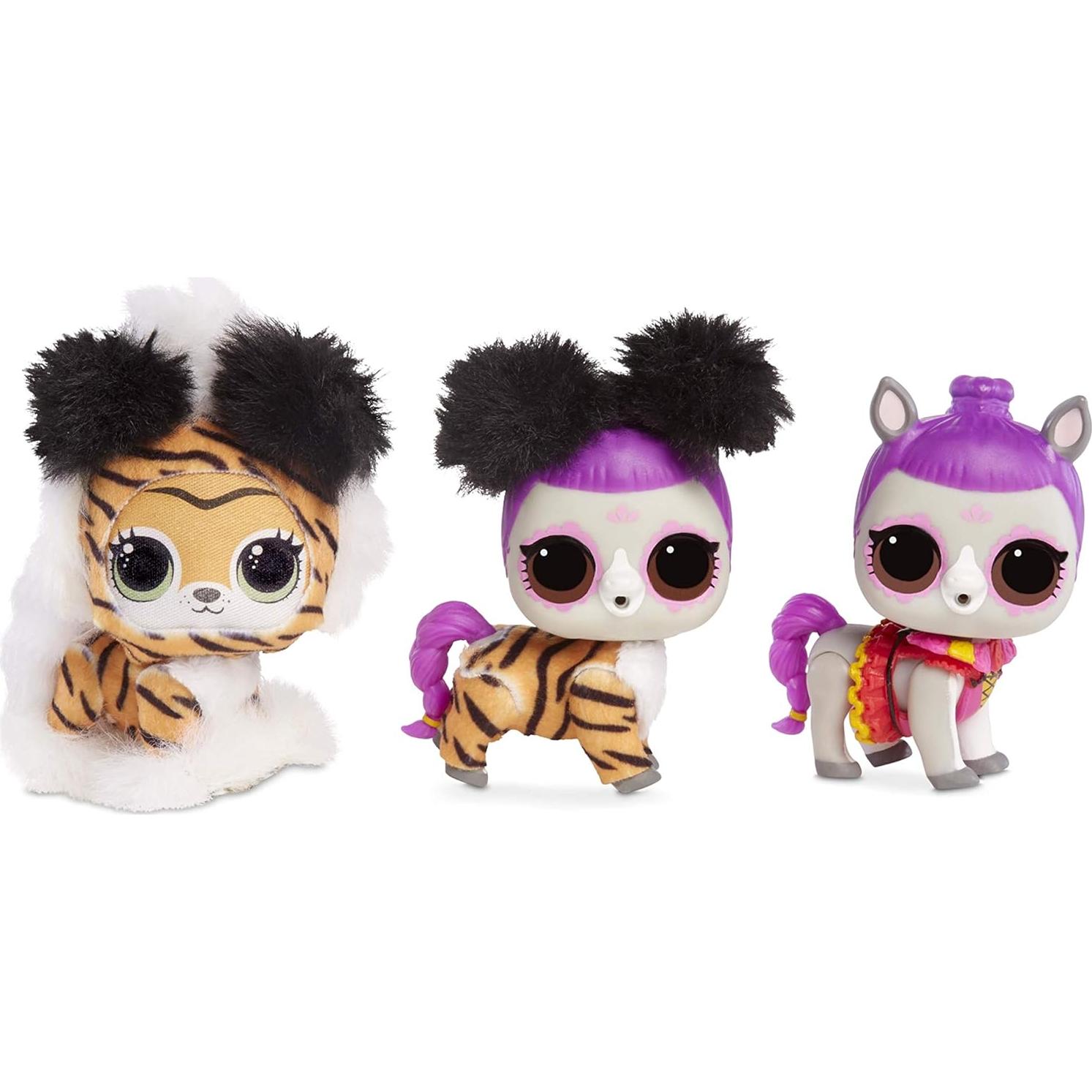 L.O.L. Surprise! Mascotas Esponjosas Disco Invernal 9 Sorpresas