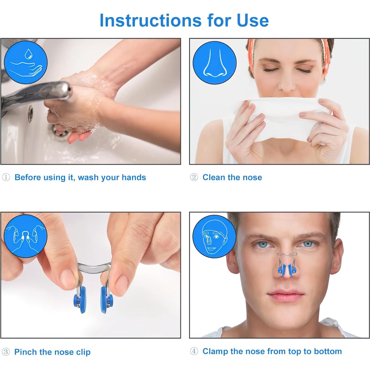 Clip de Nariz para Nadar Hurdilen - 14 Paquetes Multicolor