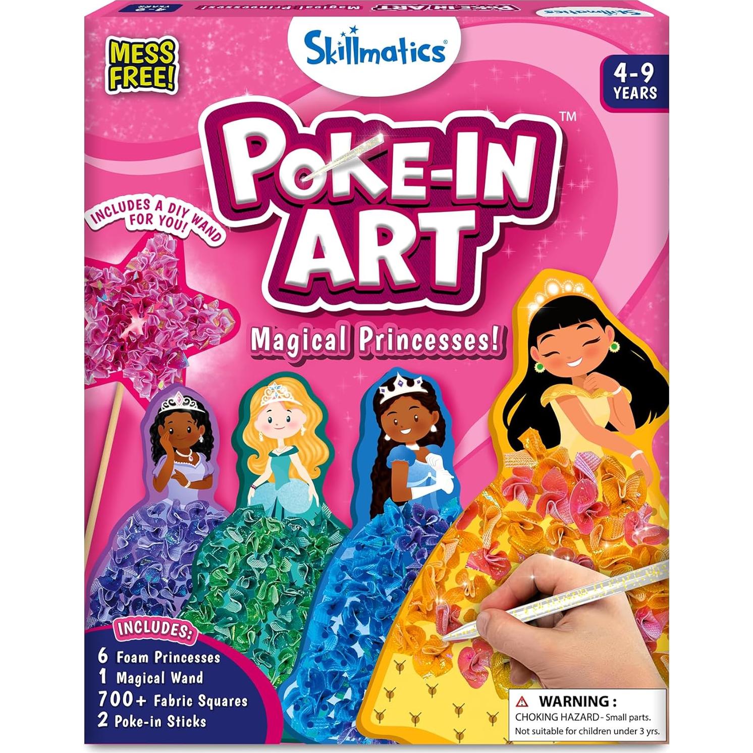 Skillmatics Poke in Art Princesas Disney Frozen - Manualidades Sin Desorden