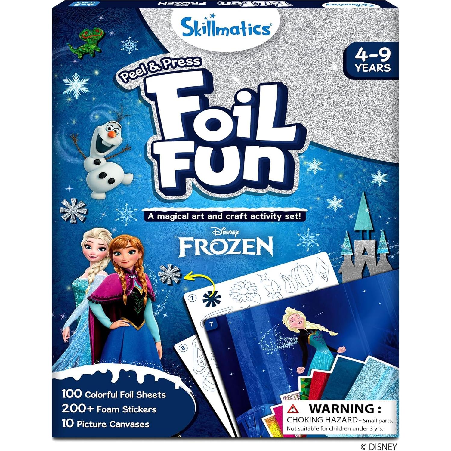 Skillmatics Poke in Art Princesas Disney Frozen - Manualidades Sin Desorden