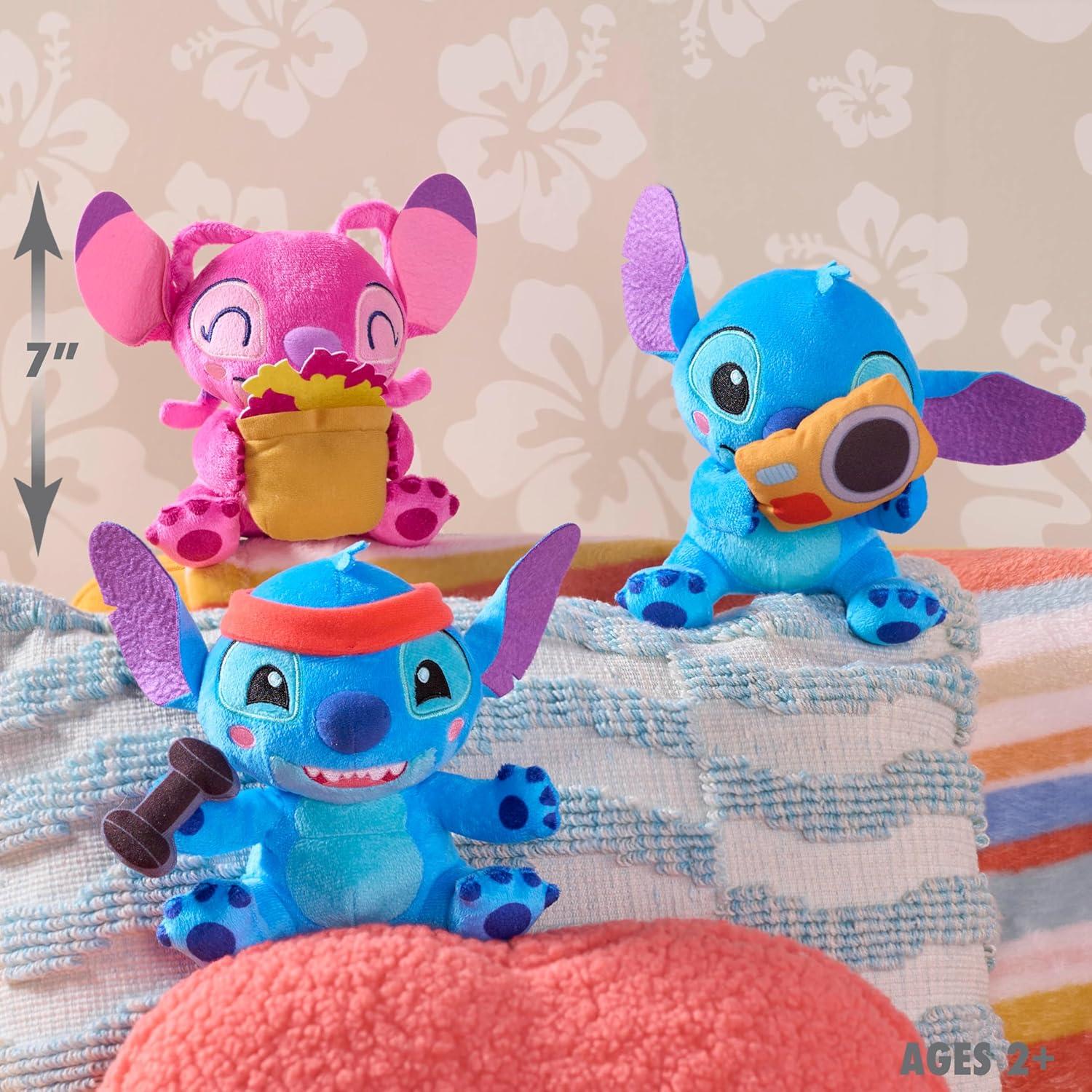Peluche Disney Stitch Ángel con Maceta 17.78 cm Just Play