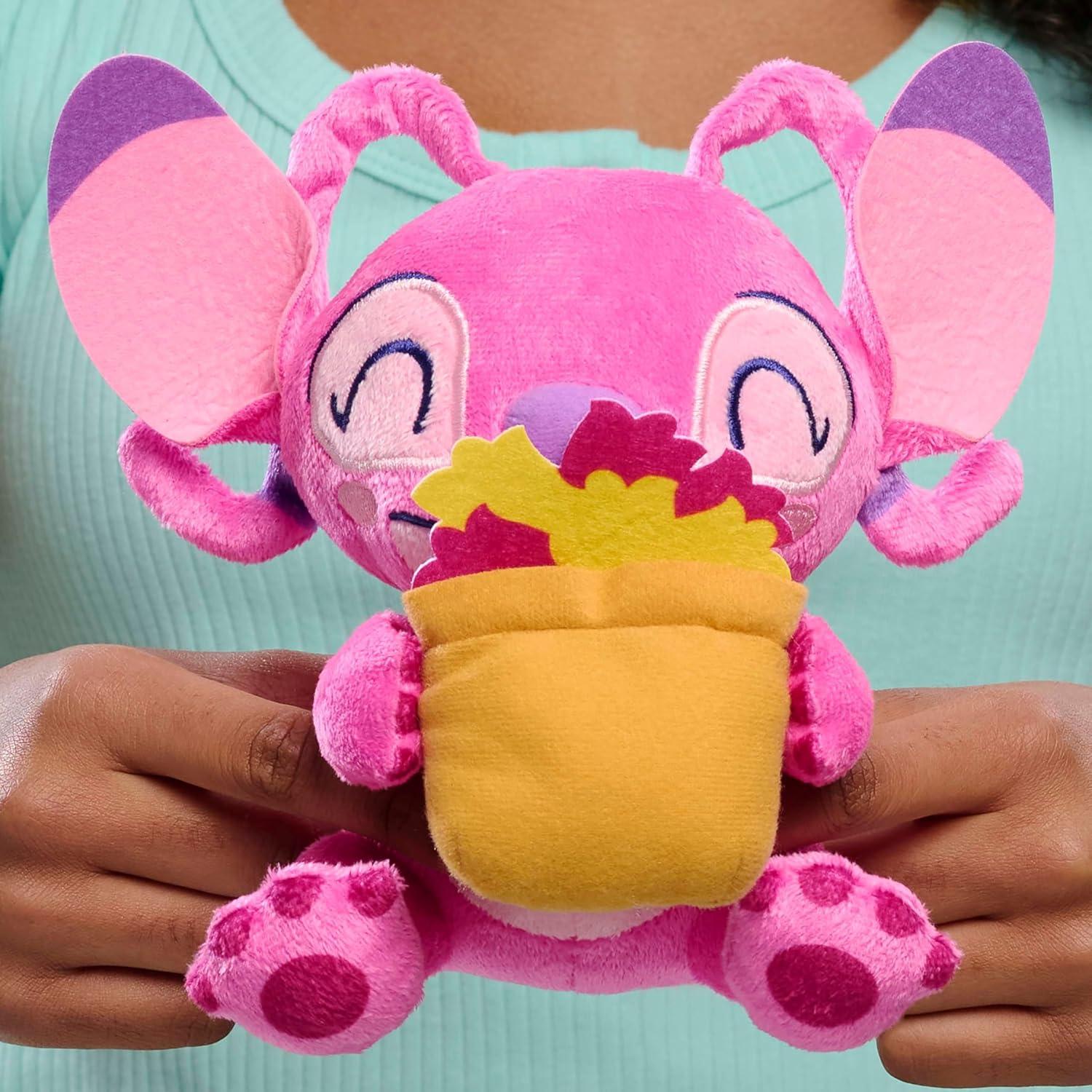 Peluche Disney Stitch Ángel con Maceta 17.78 cm Just Play