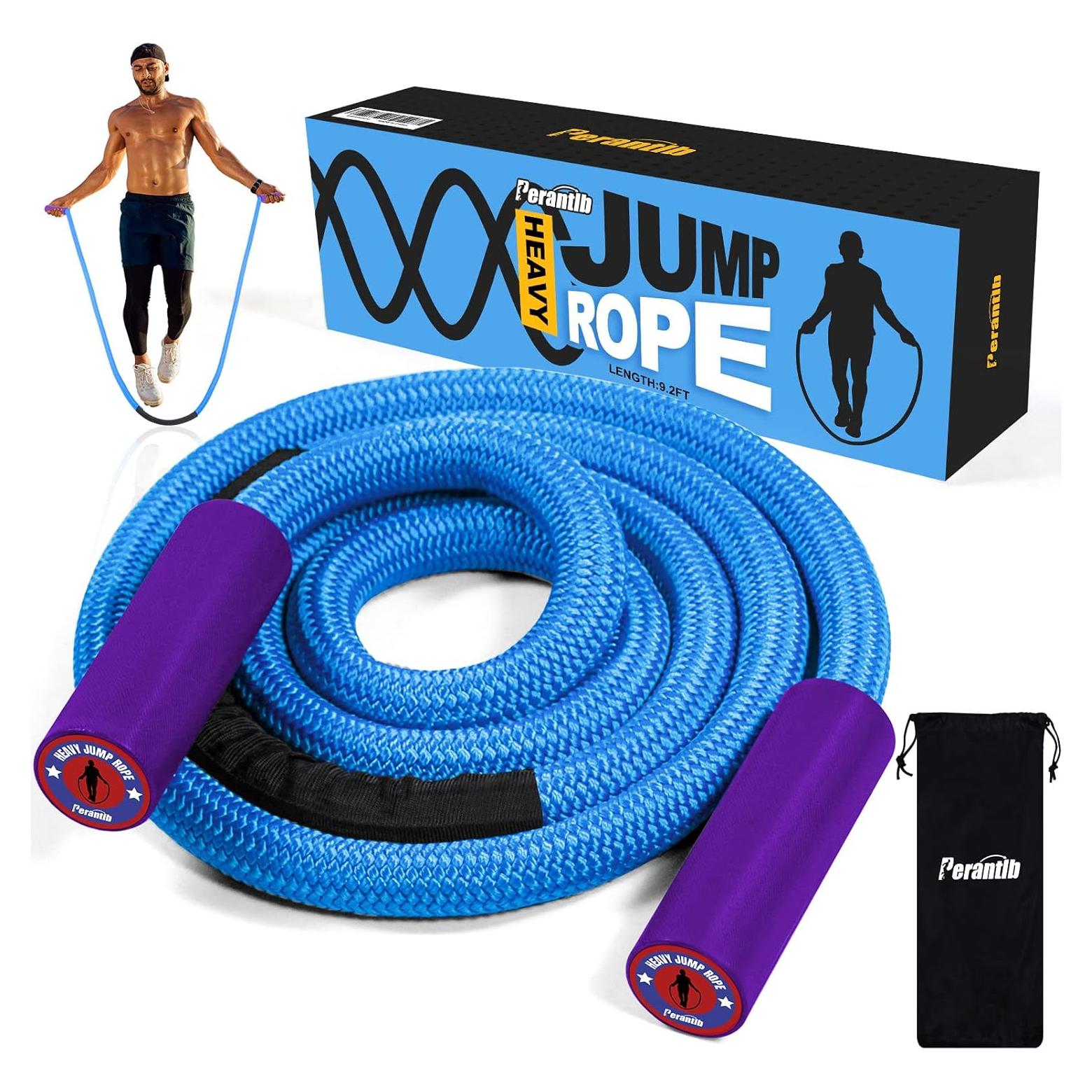 Cuerda de Salto Pesada Perantlb 2.8m con Mango Antideslizante