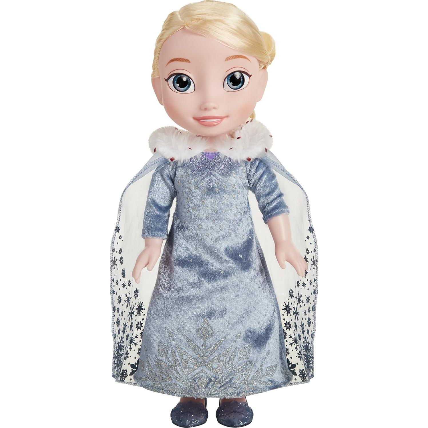 Muñeca Elsa Tradiciones Cantantes Disney Frozen 35.56 cm