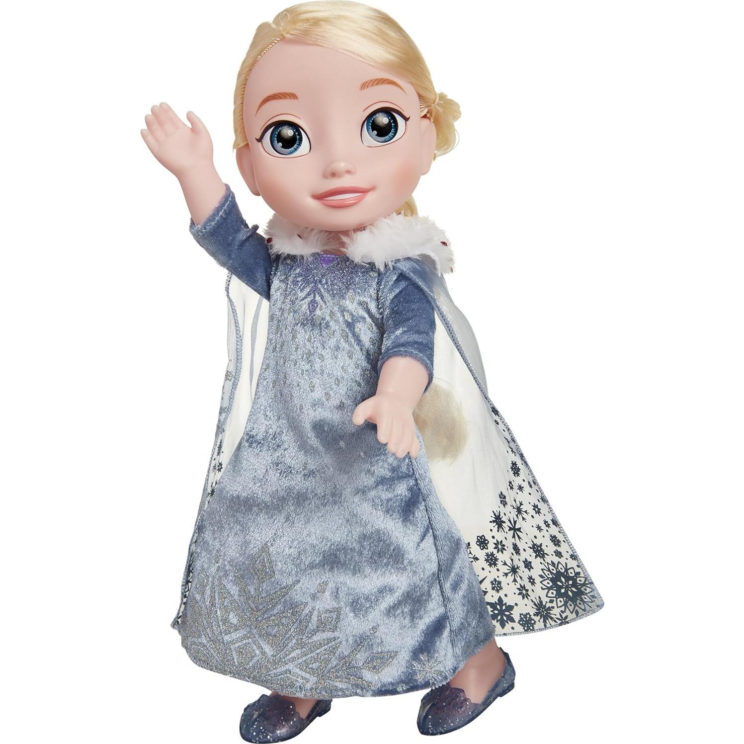 Muñeca Elsa Tradiciones Cantantes Disney Frozen 35.56 cm