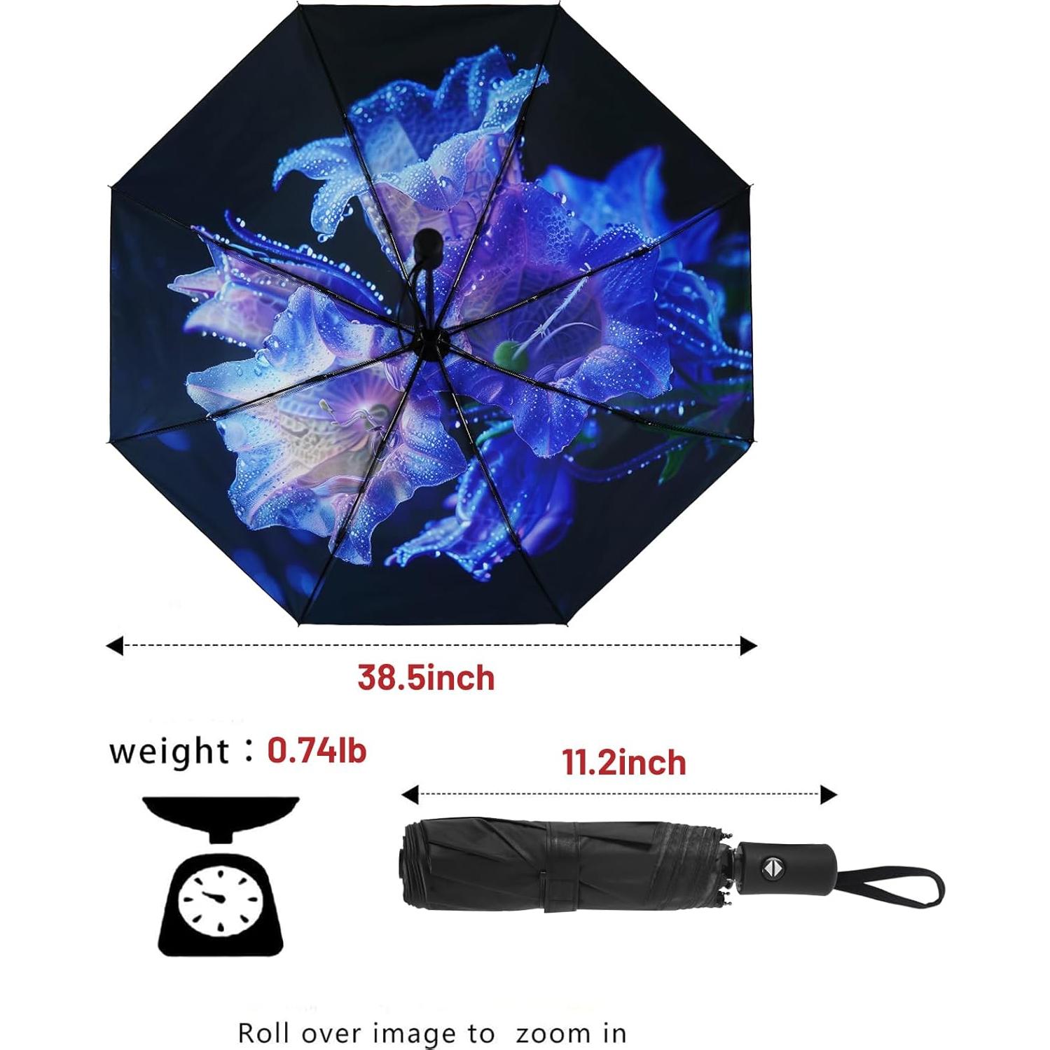 Paraguas Automático Compacto SY COMPACT a Prueba de Viento