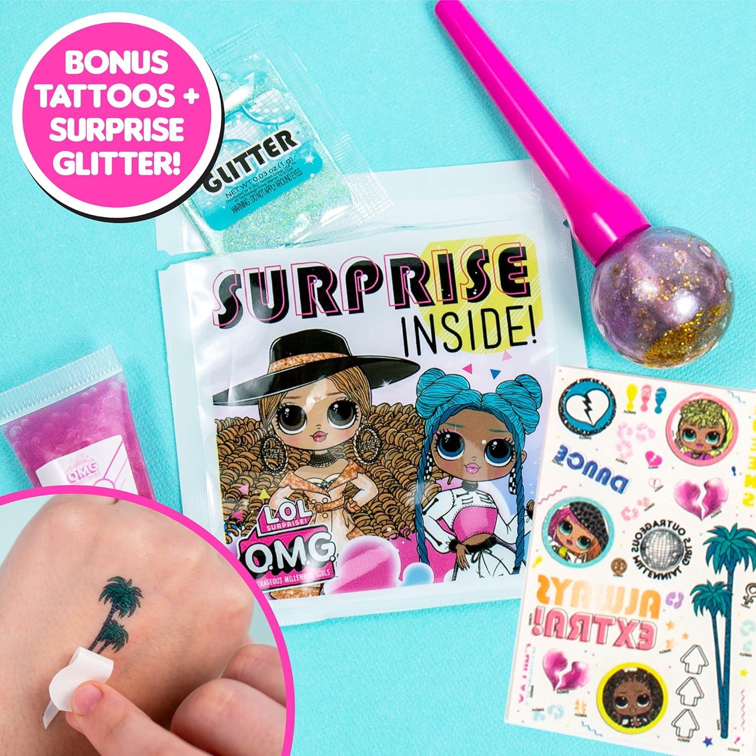 Kit Brillo Labial L.O.L. Surprise! O.M.G. 4 Sabores DIY